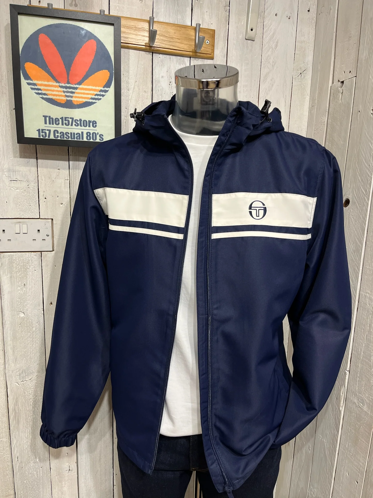 Sergio Tacchini Damarindo Track Windbreaker - Maritime Blue