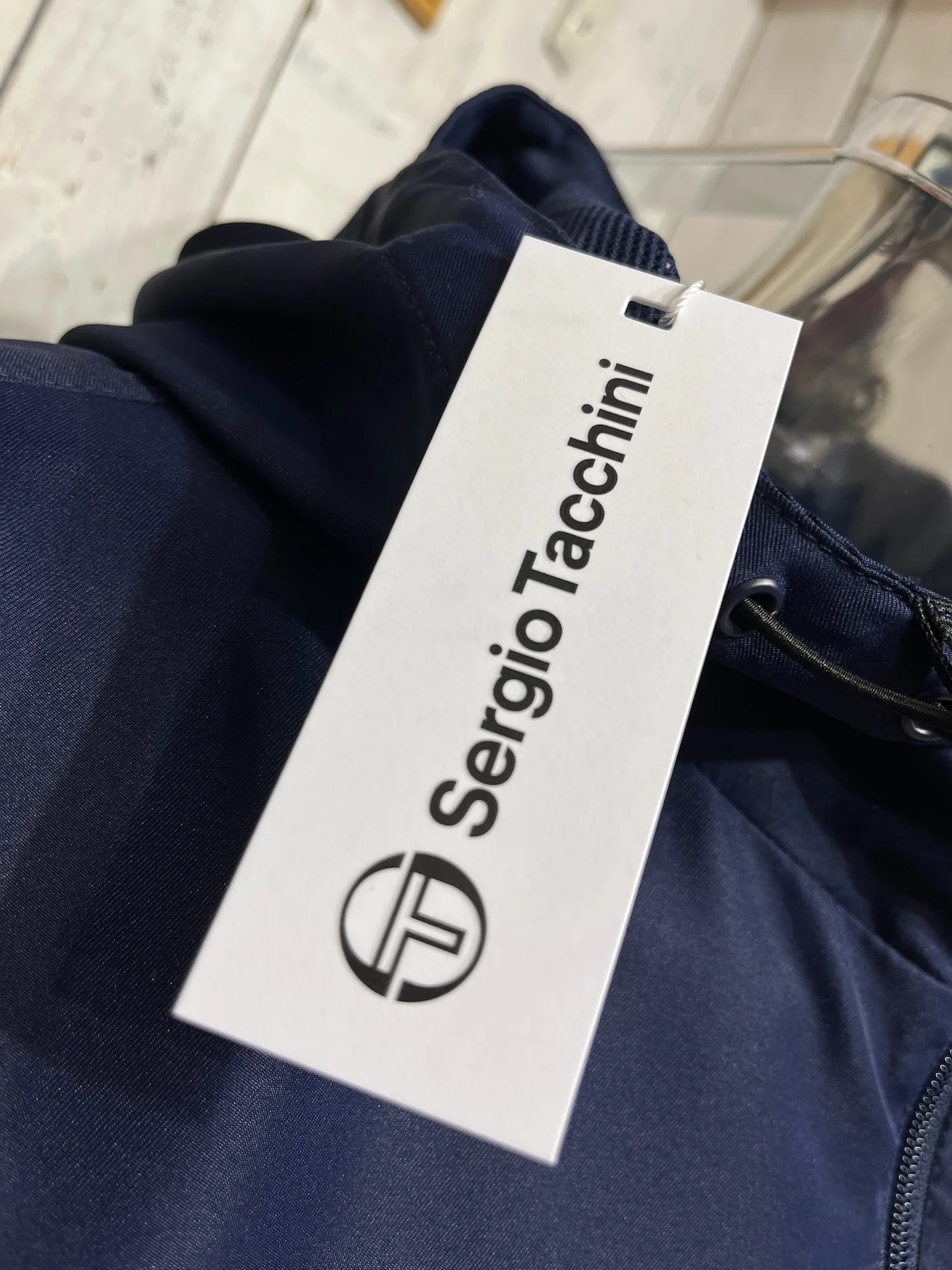 Sergio Tacchini Damarindo Track Windbreaker - Maritime Blue - Image 4