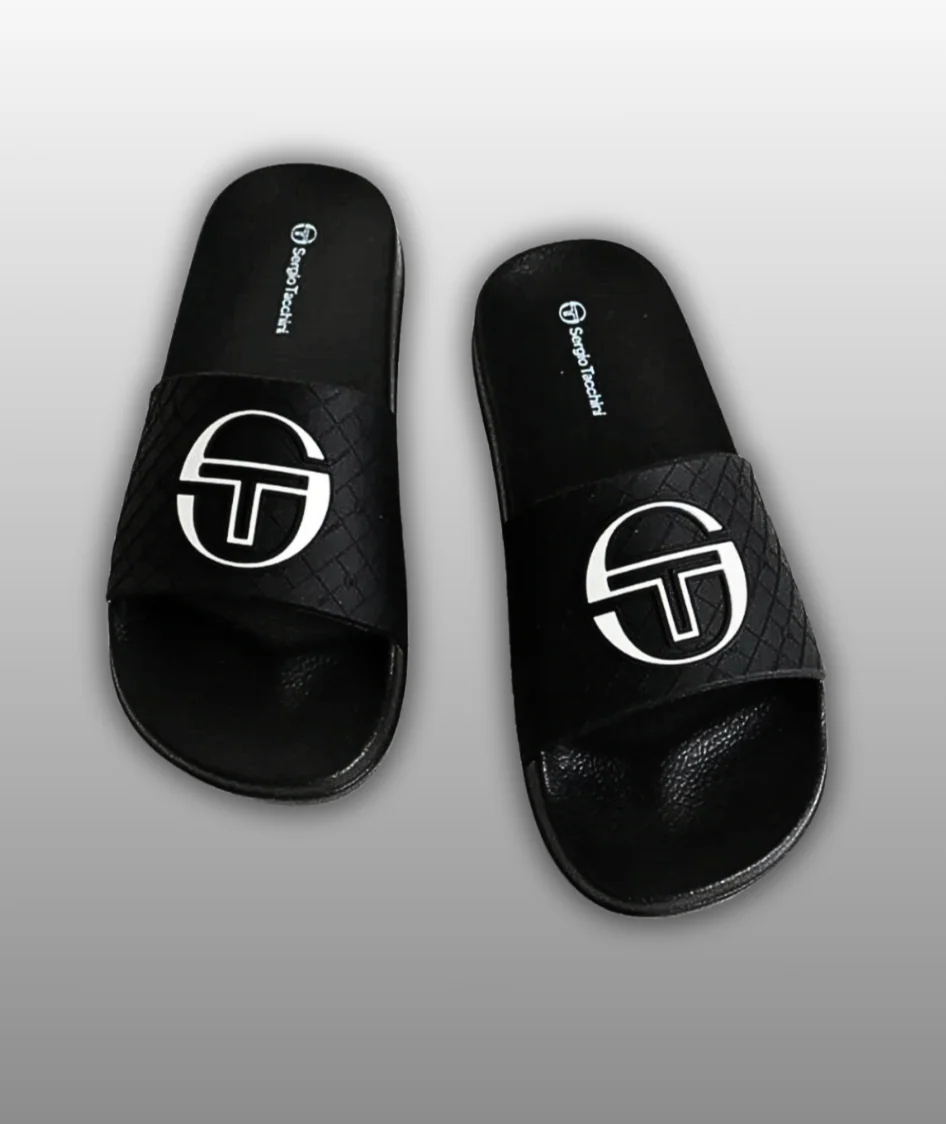 Sergio Tacchini Dia Sliders - Black (Limited Edition)