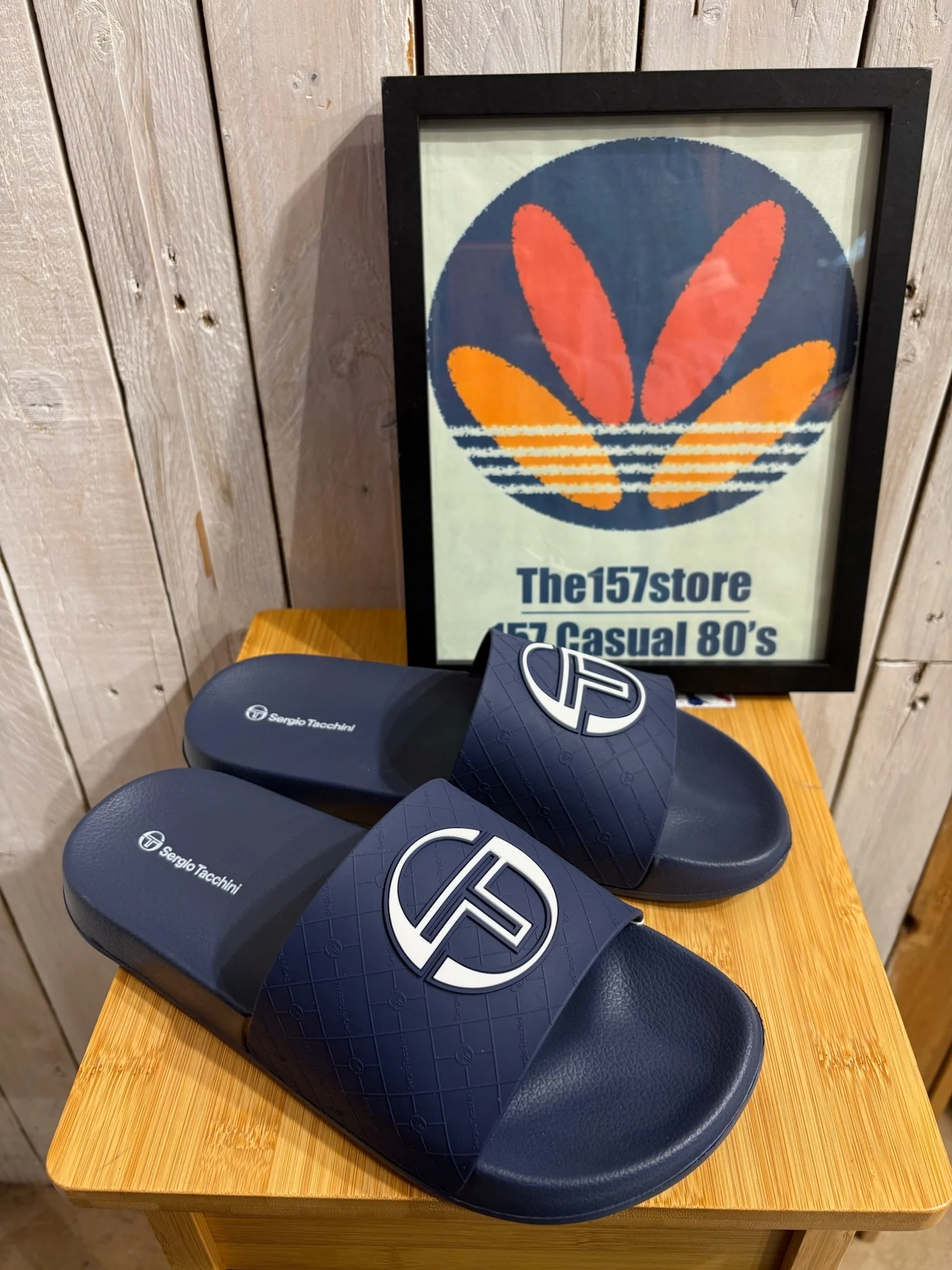 Sergio Tacchini Dia Sliders - Navy