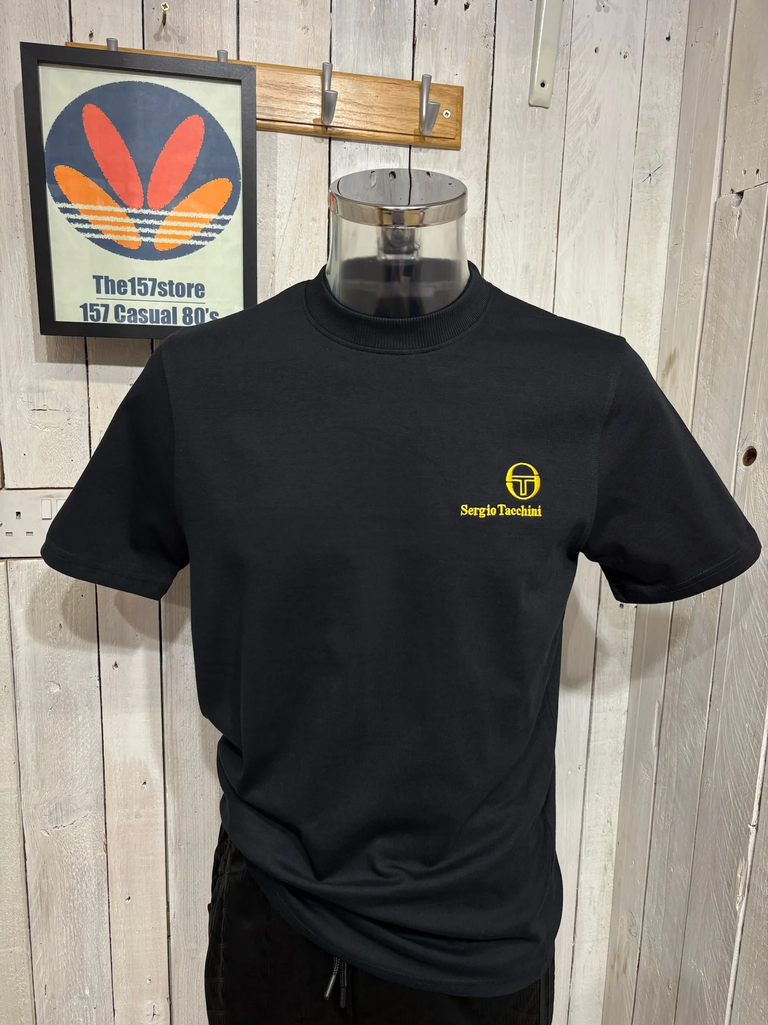 Sergio Tacchini Felton Tee - Black/Gold