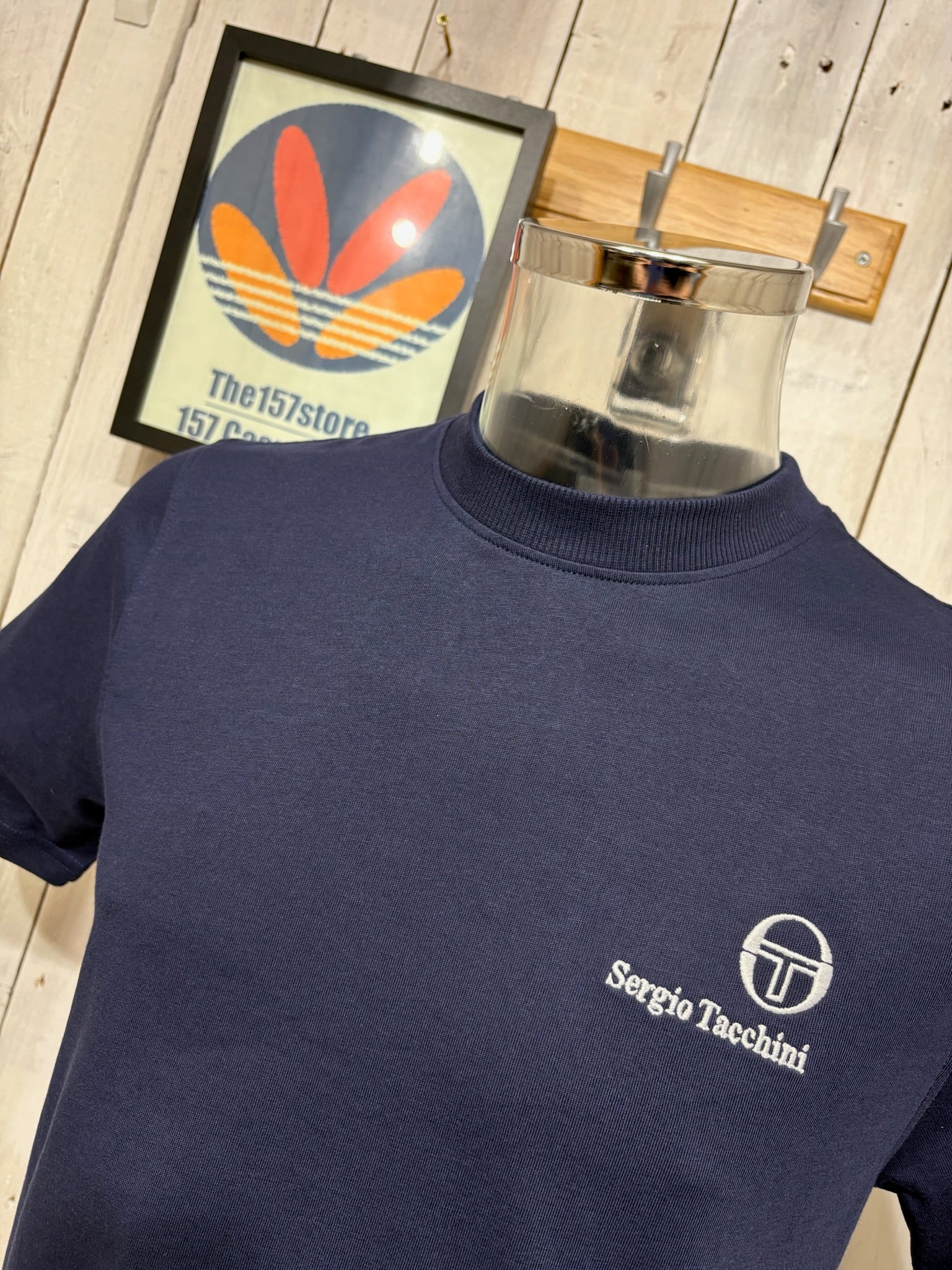 Sergio Tacchini Felton Tee - Navy - Image 2