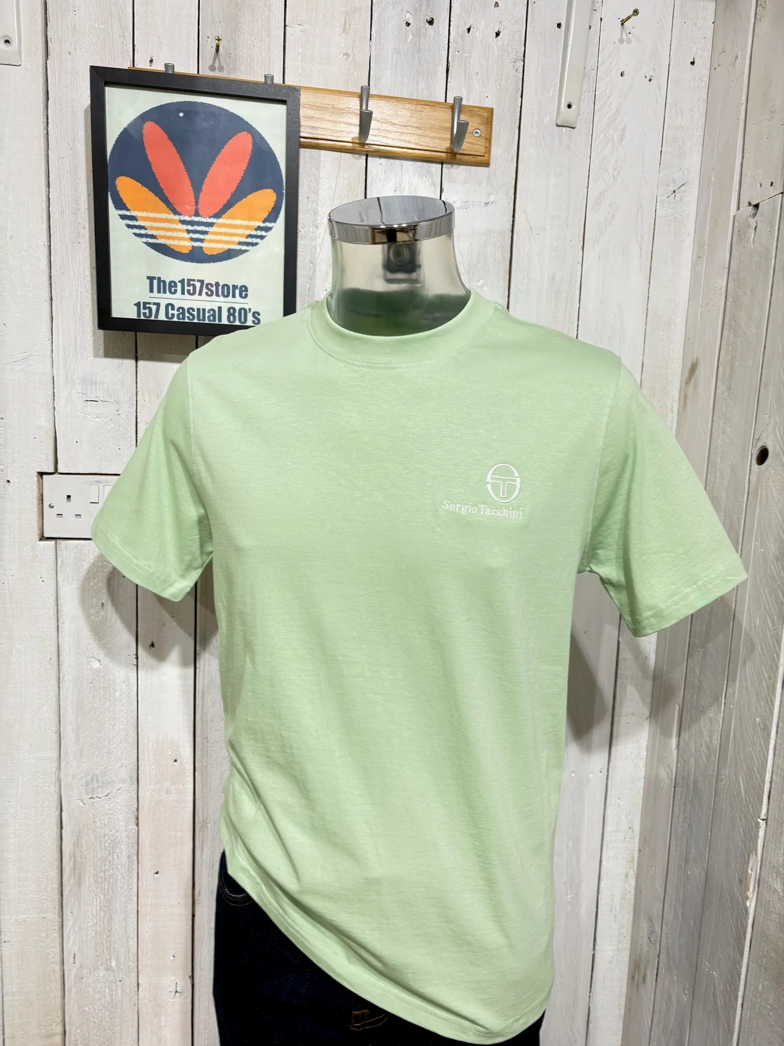 Sergio Tacchini Felton Tee - Quiet Green - Image 2