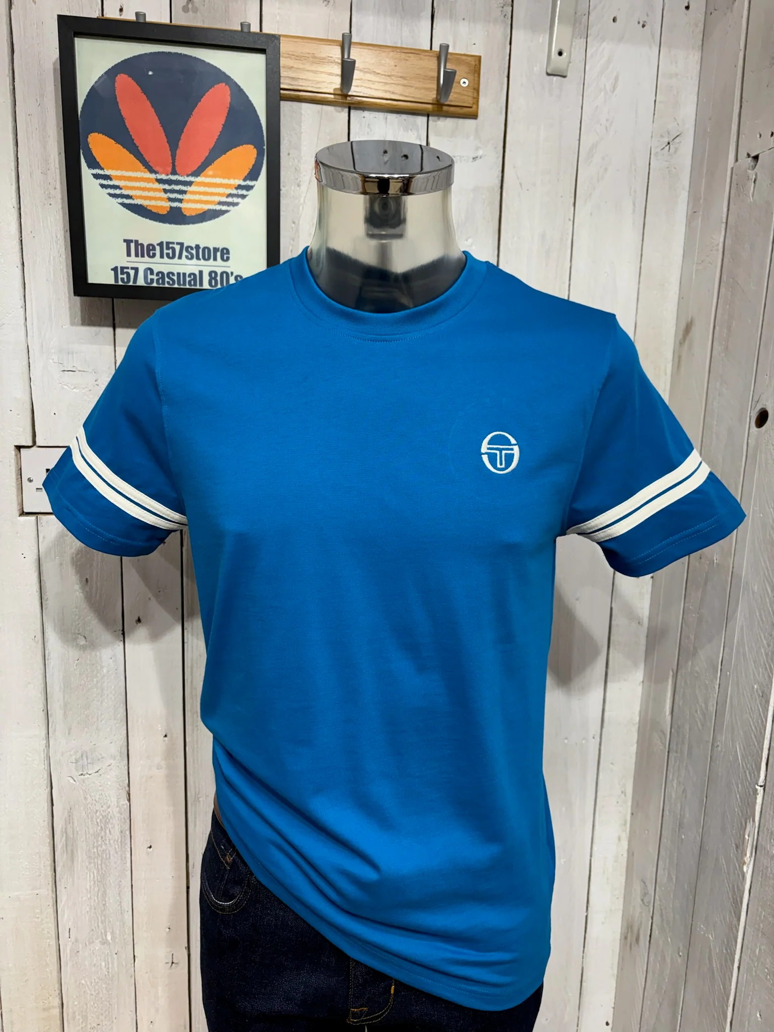 Sergio Tacchini Grello Tee - Mykonos Blue