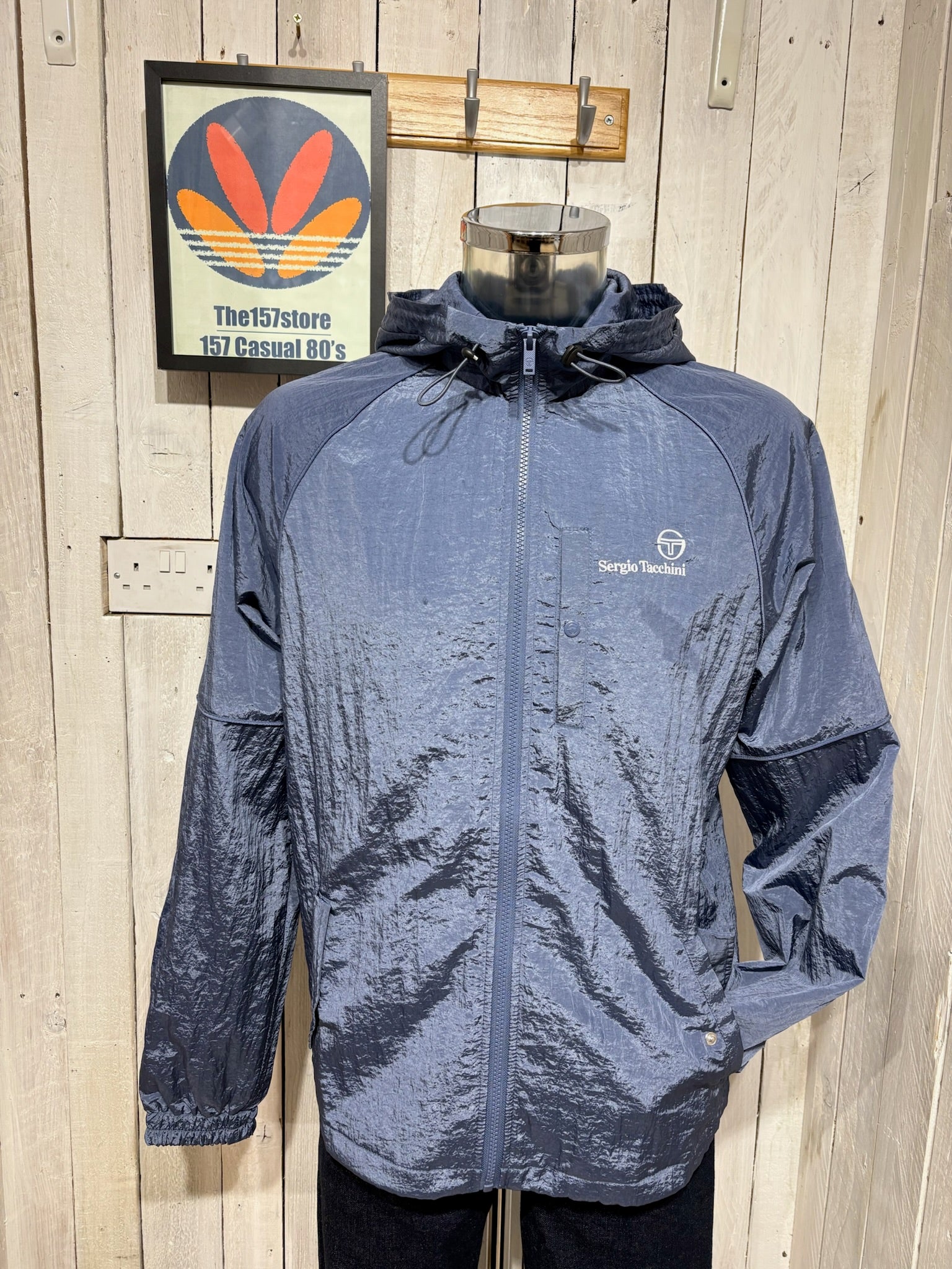 Sergio Tacchini Maldini Terrace Jacket - Vintage Indigo