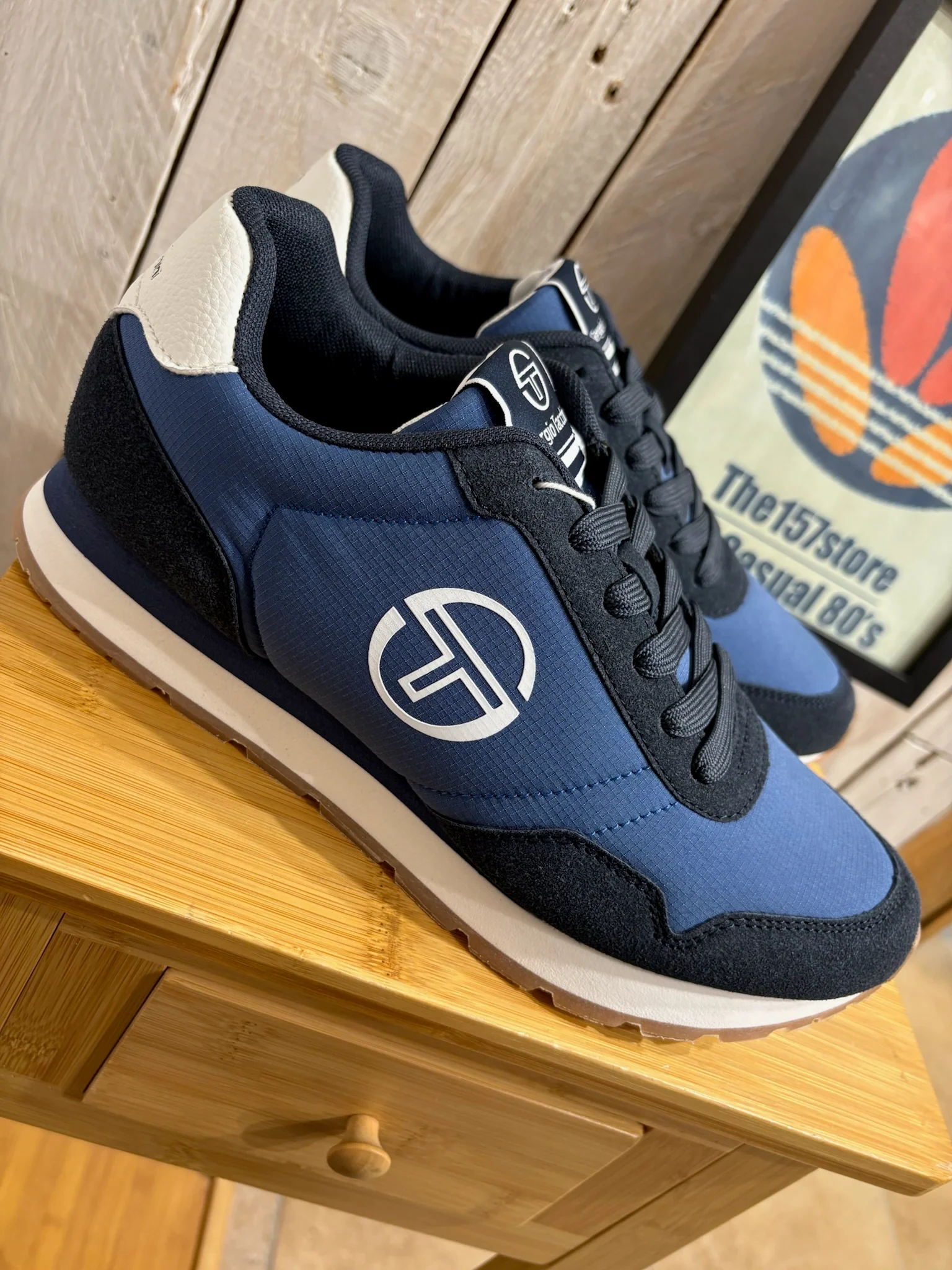 Sergio Tacchini Mile Mix Trainers - Navy / Vintage Indigo 4940 - LIMITED EDITON - Image 3
