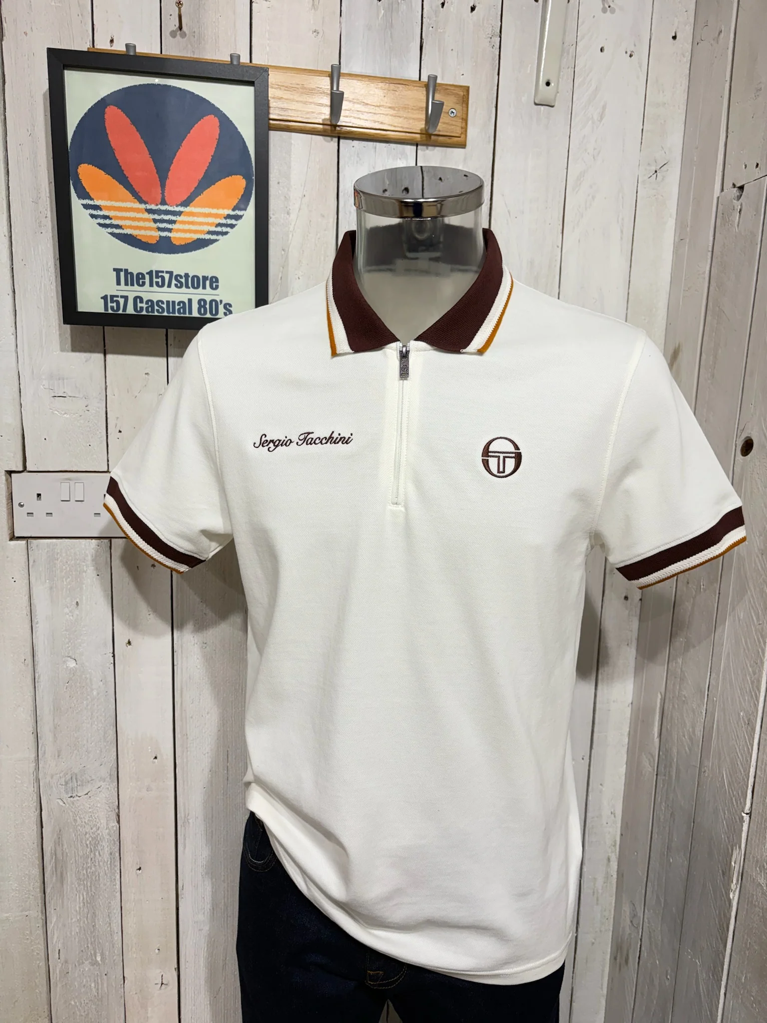 Sergio Tacchini Nanto Zip Polo - Gardenia