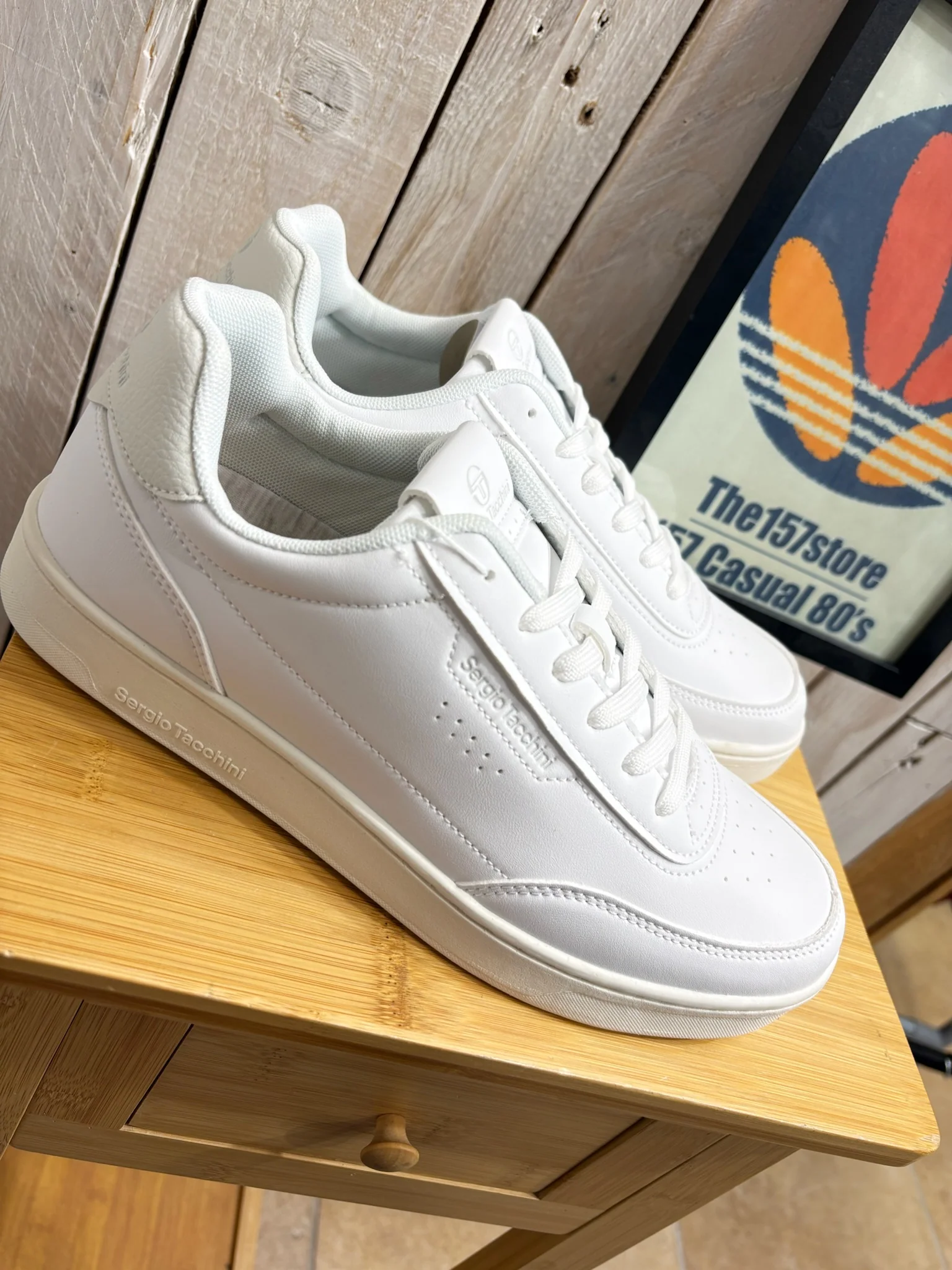 Sergio Tacchini New Action LTX Trainers - Total White 2332 - Image 2