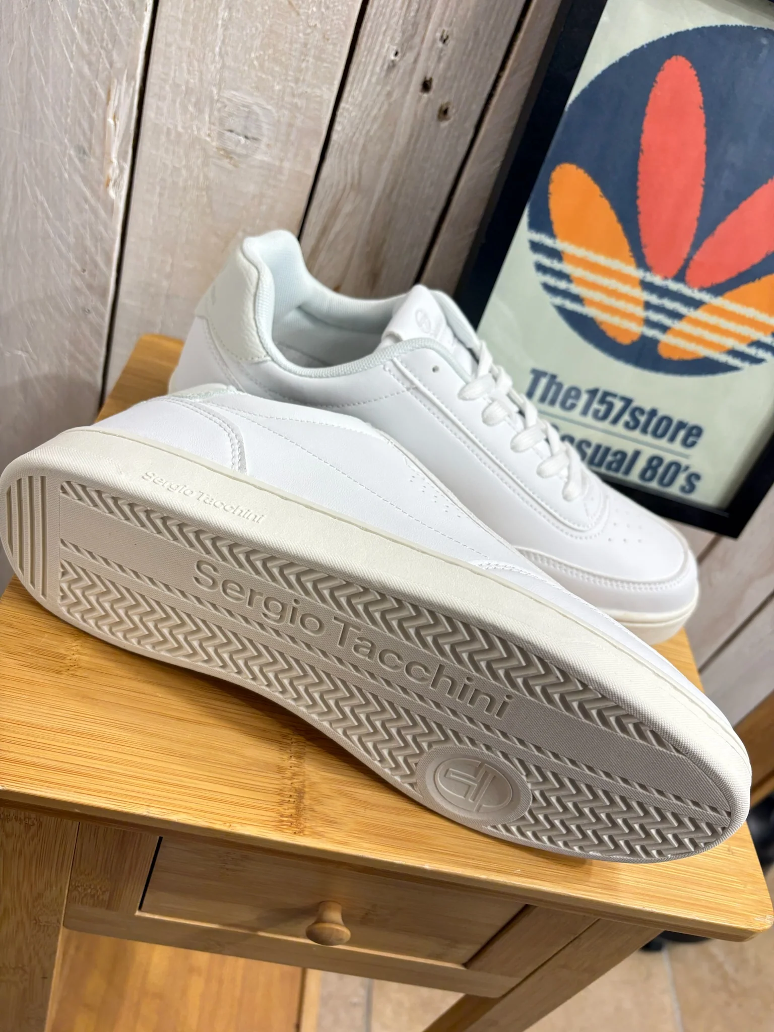 Sergio Tacchini New Action LTX Trainers - Total White 2332 - Image 5