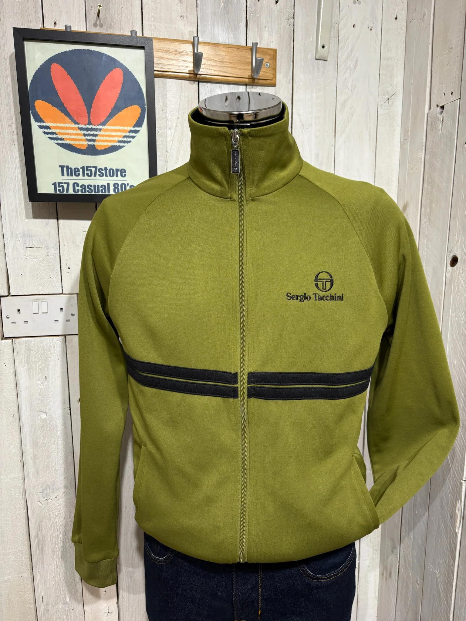 Sergio Tacchini New Dallas Track Top - Avocado