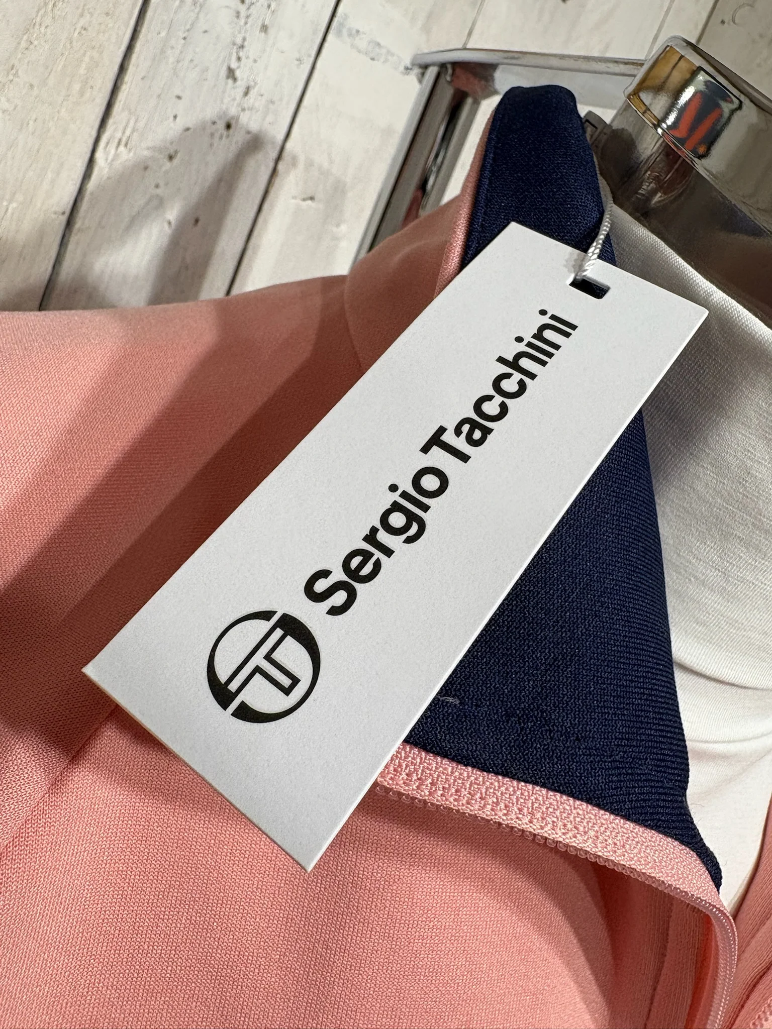 Sergio Tacchini New Dallas Track Top - Pink Quartz - Image 6