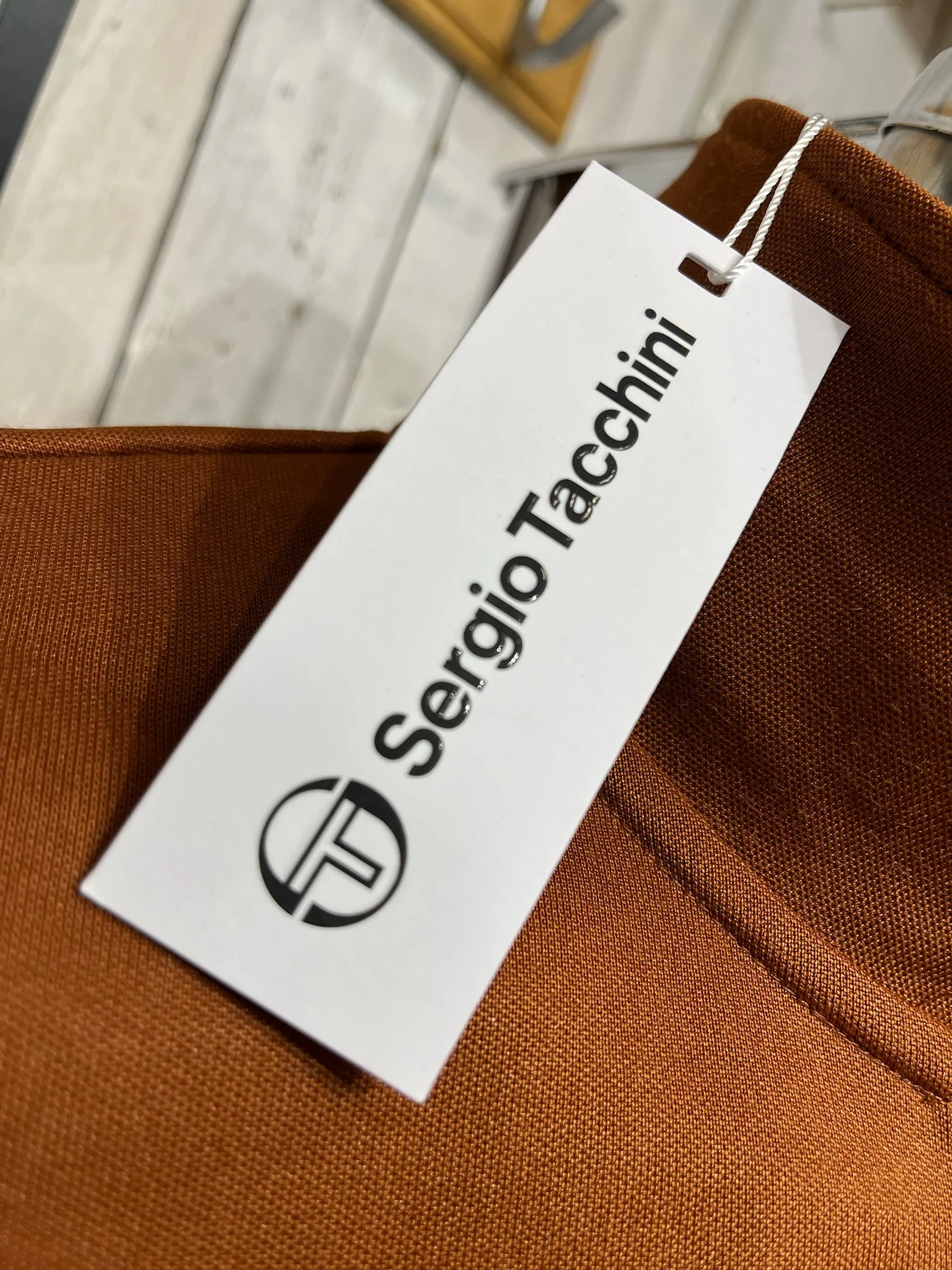 Sergio Tacchini New Iceberg 1/4 Zip Track - Mocha - Image 4