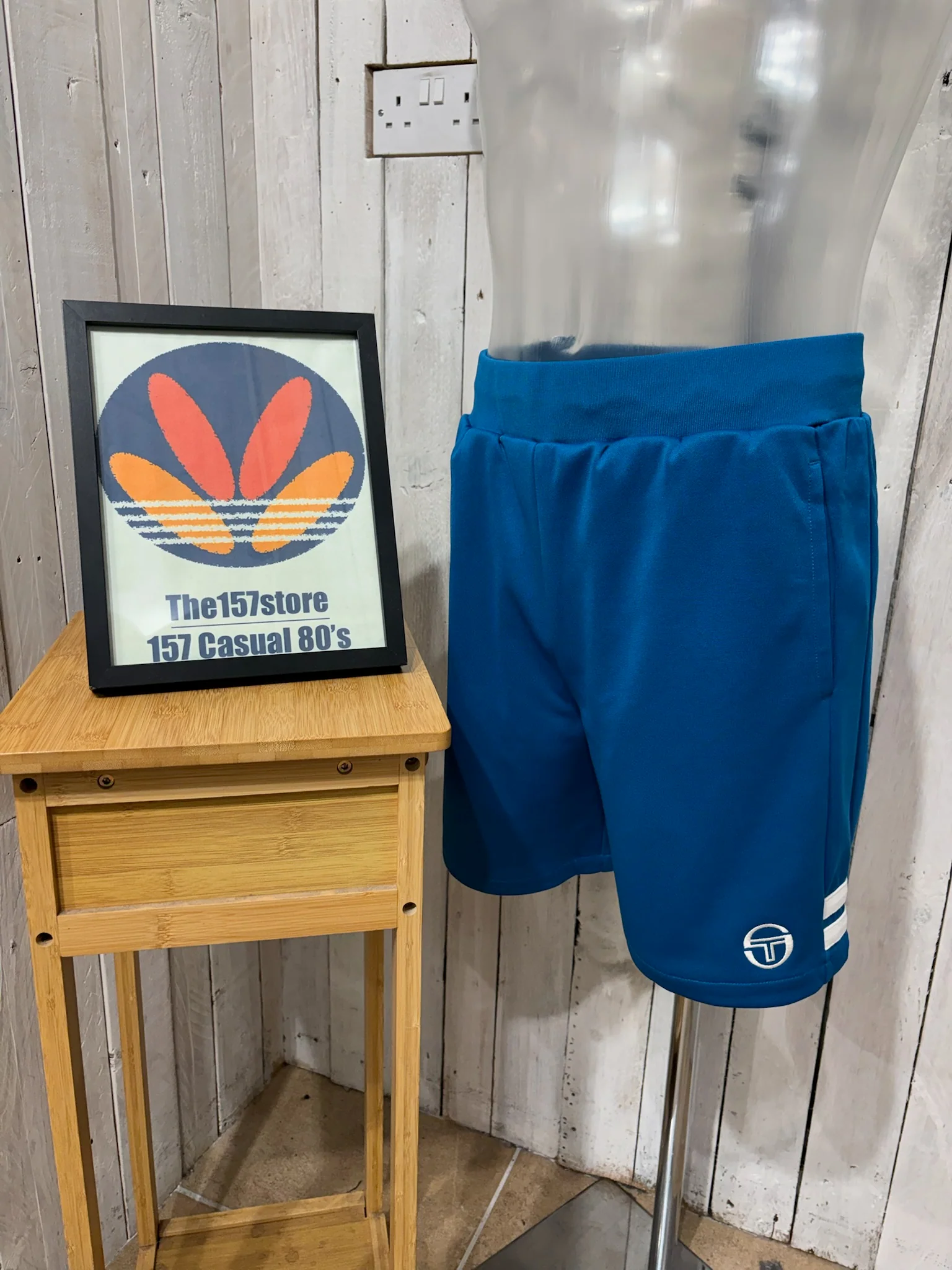 Sergio Tacchini New Orion Shorts - Mykonos Blue
