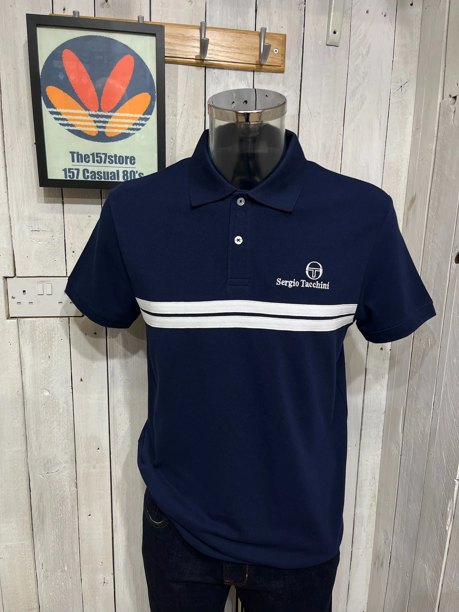 Sergio Tacchini New Supermac Polo - Maritime Blue