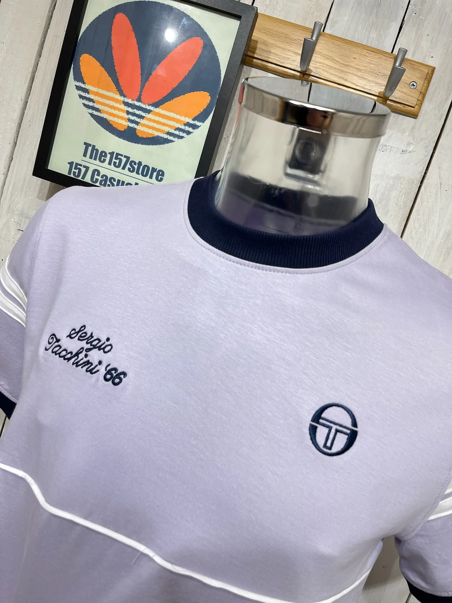 Sergio Tacchini Orion Davis Tee - Thistle - Image 3