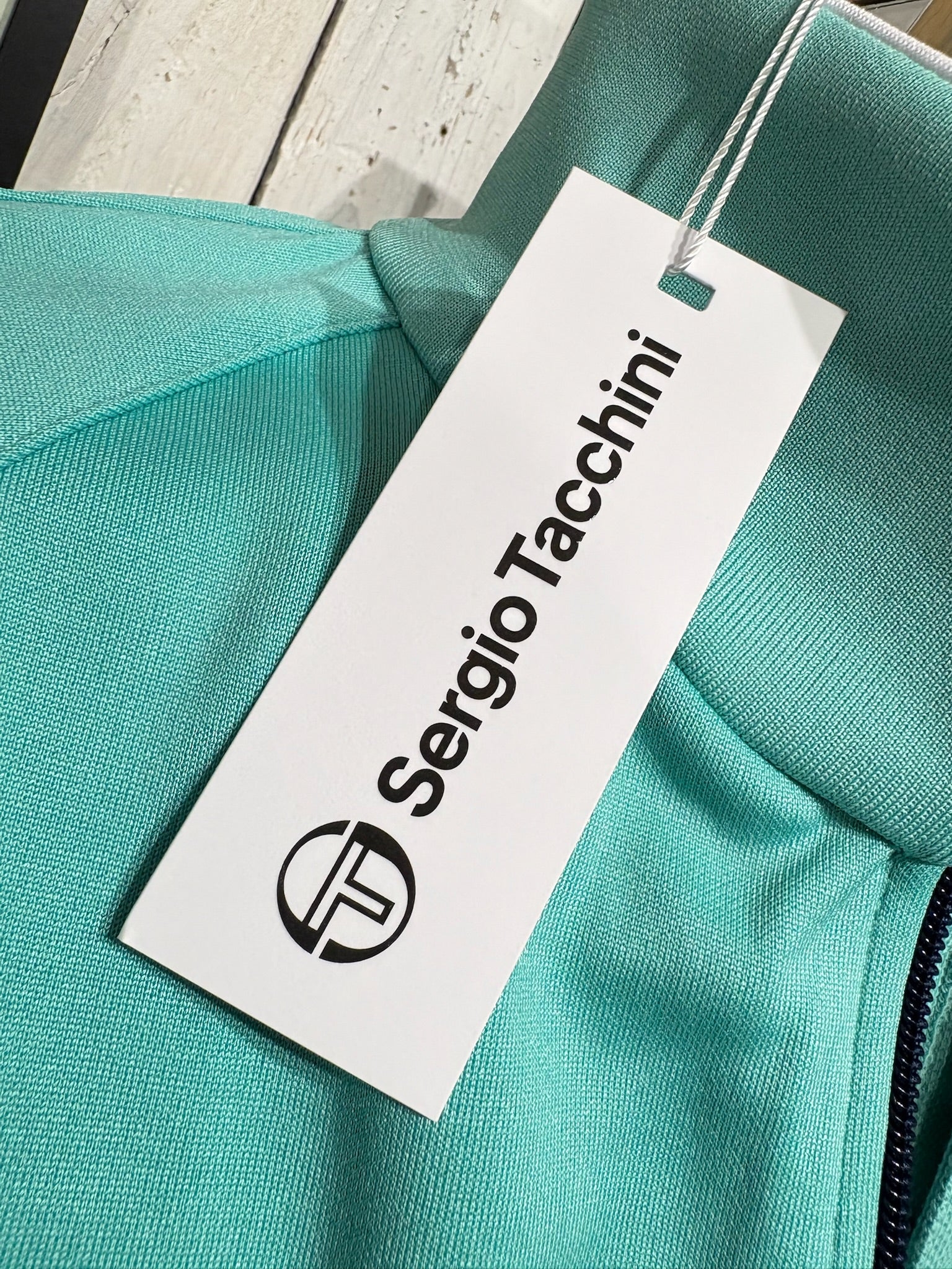 Sergio Tacchini Orion Track Top - Pool Blue/Maritime/White - Image 5