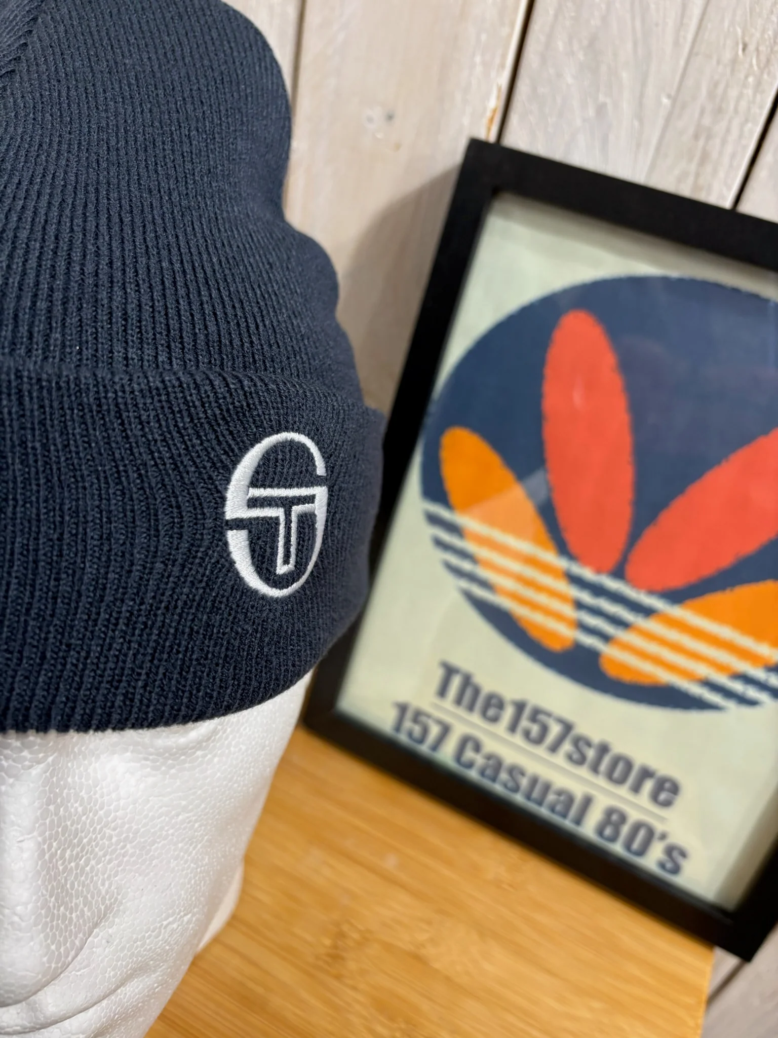 Sergio Tacchini Oyeh Beanie - Maritime Blue - Image 2