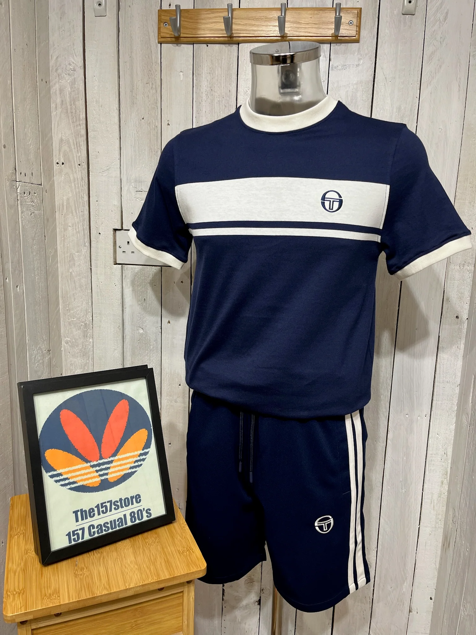 Sergio Tacchini Pietra Shorts - Maritime Blue - Image 3
