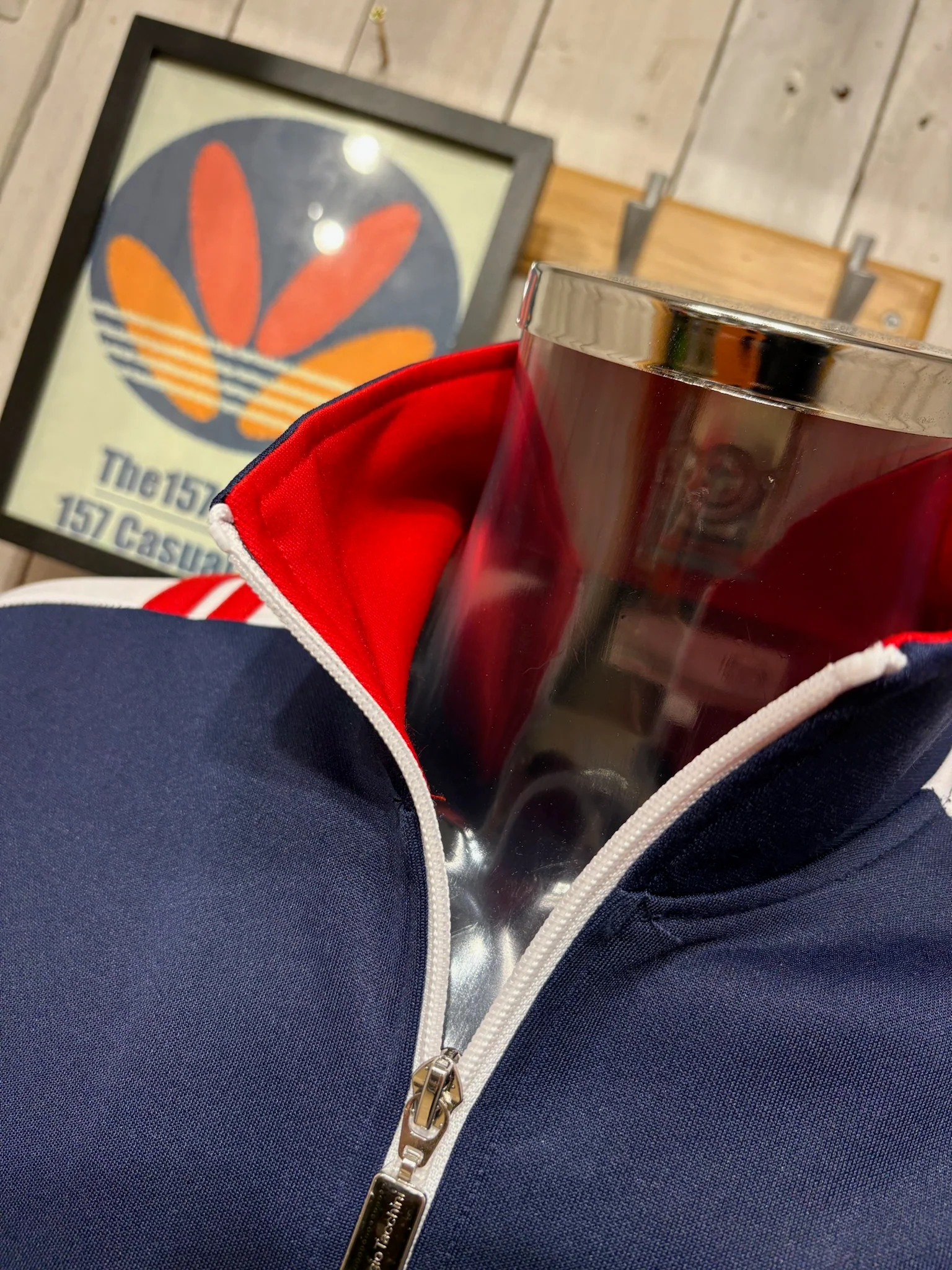 Sergio Tacchini Rinascita 'Revival' Drive Track Top - Three Lions - Image 4
