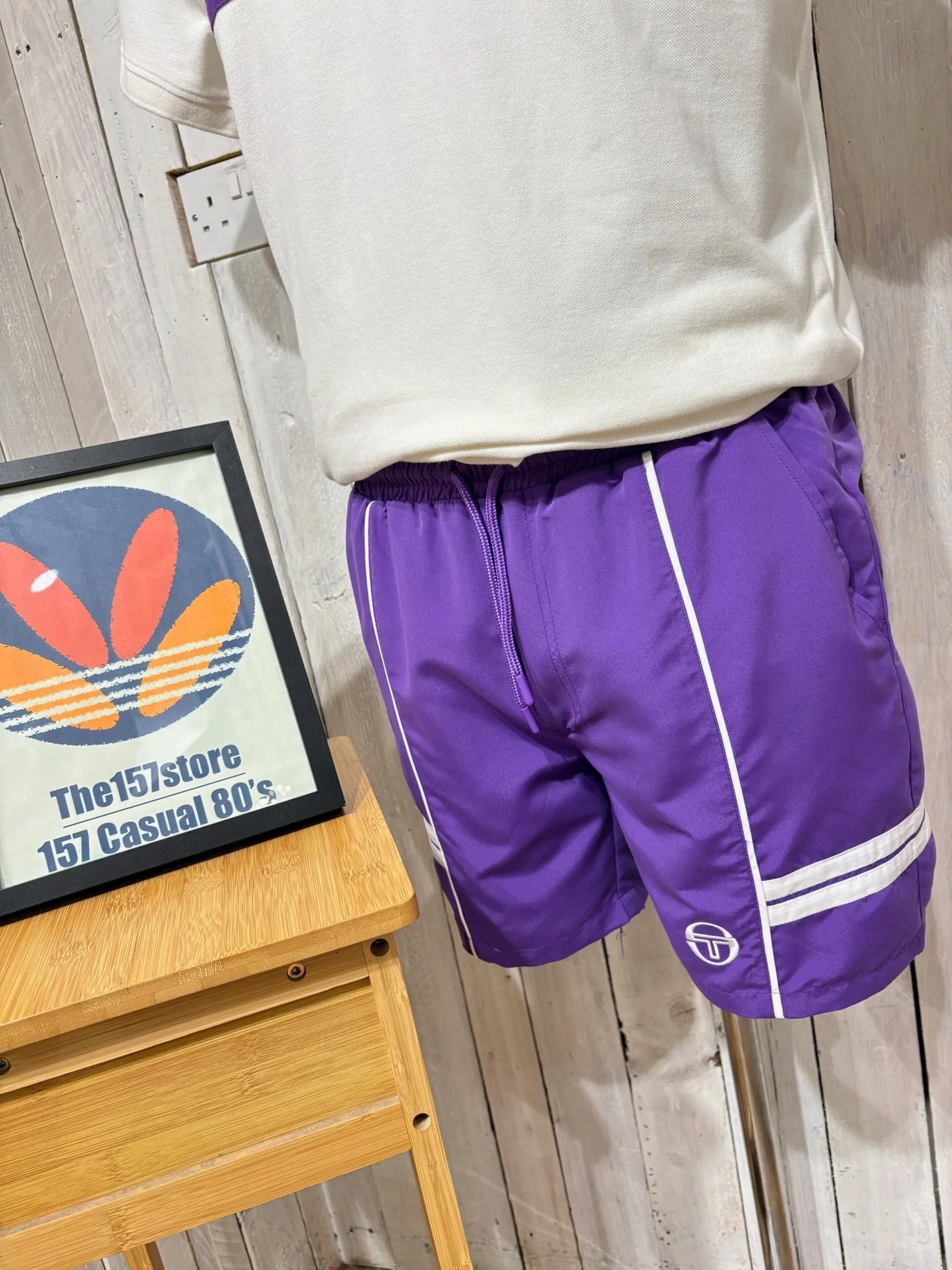 Sergio Tacchini Romolo Shorts - Pansy/Gardenia