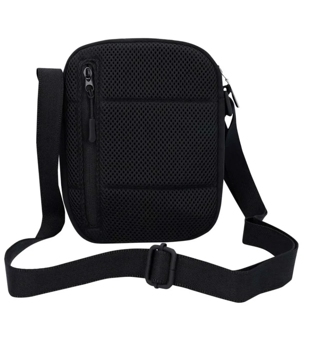 Sergio Tacchini Sarchi Cross Body Bag - Black Old Gold - Image 2