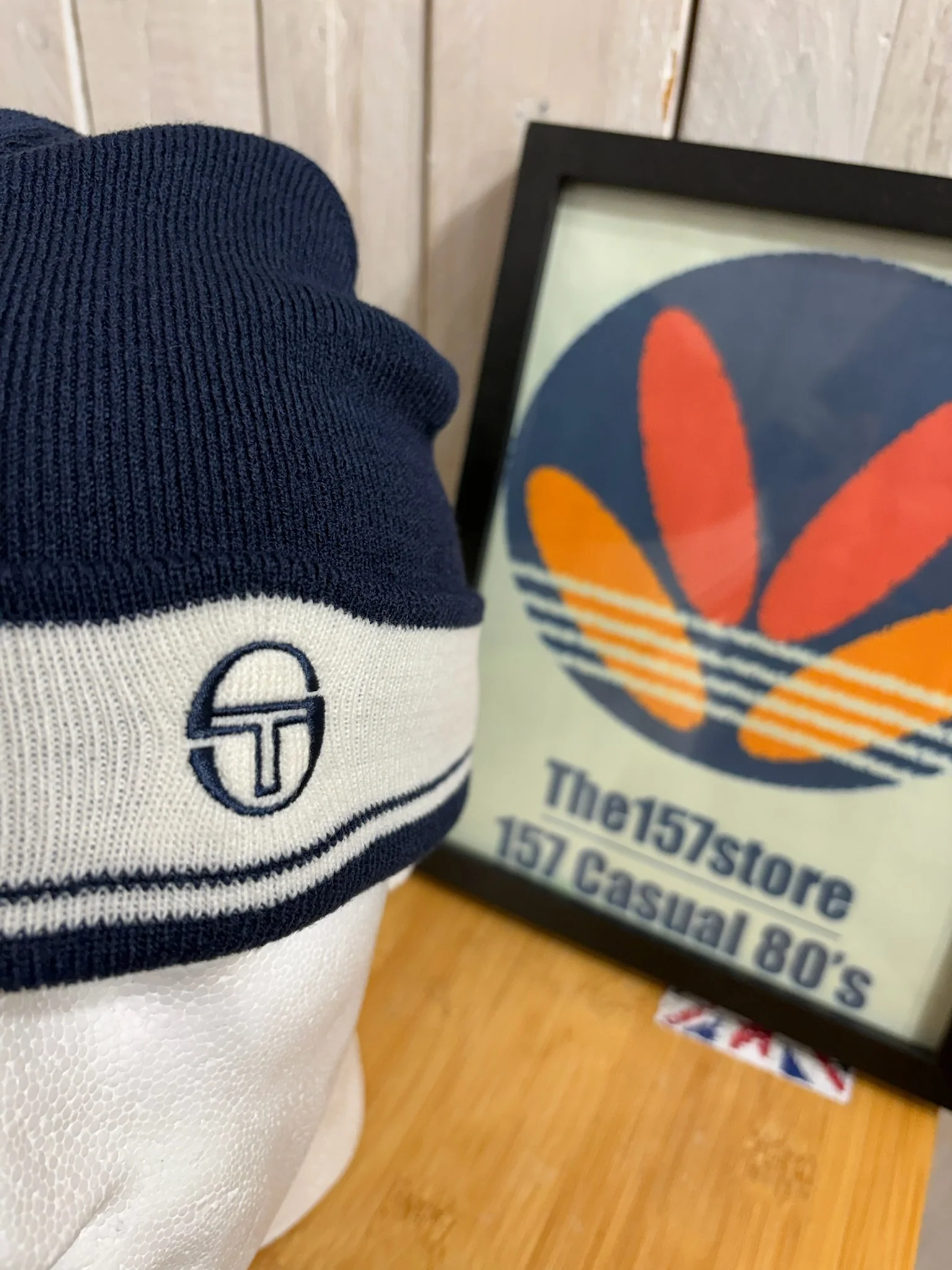 Sergio Tacchini Sellarz Beanie - Maritime Blue - Image 2