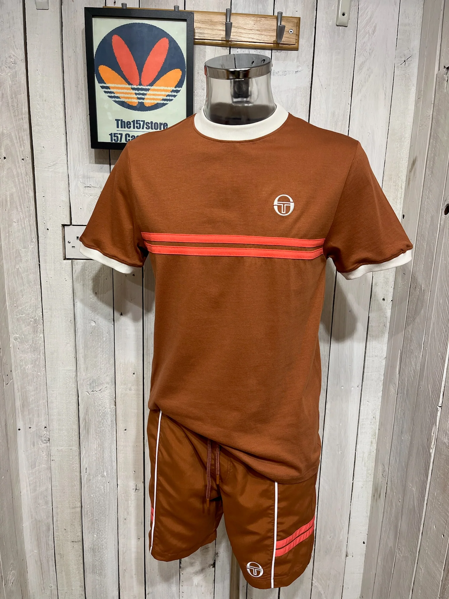 Sergio Tacchini Supermac Tee - Mocha - Image 3
