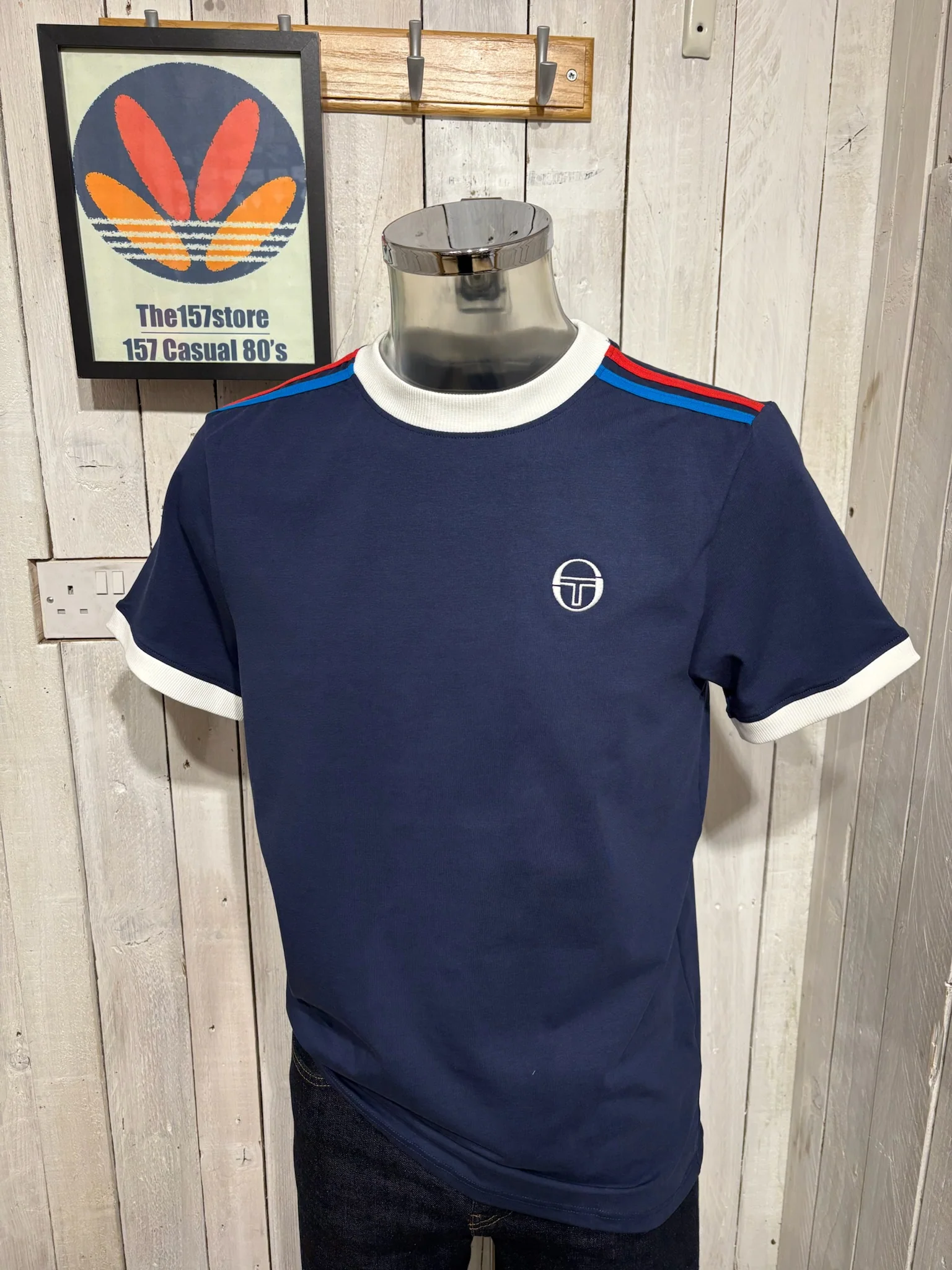 Sergio Tacchini Triste Tee - Maritime Blue