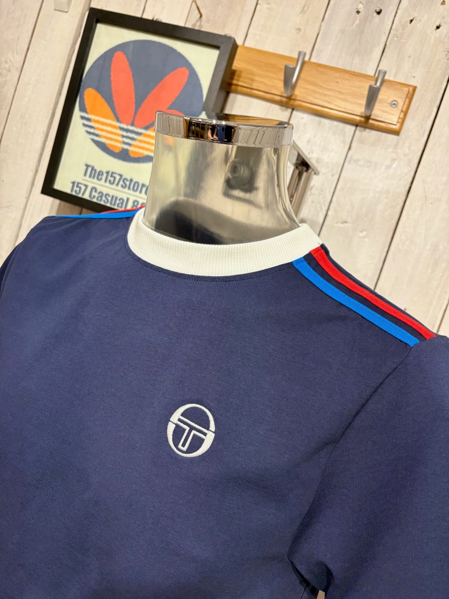 Sergio Tacchini Triste Tee - Maritime Blue - Image 2
