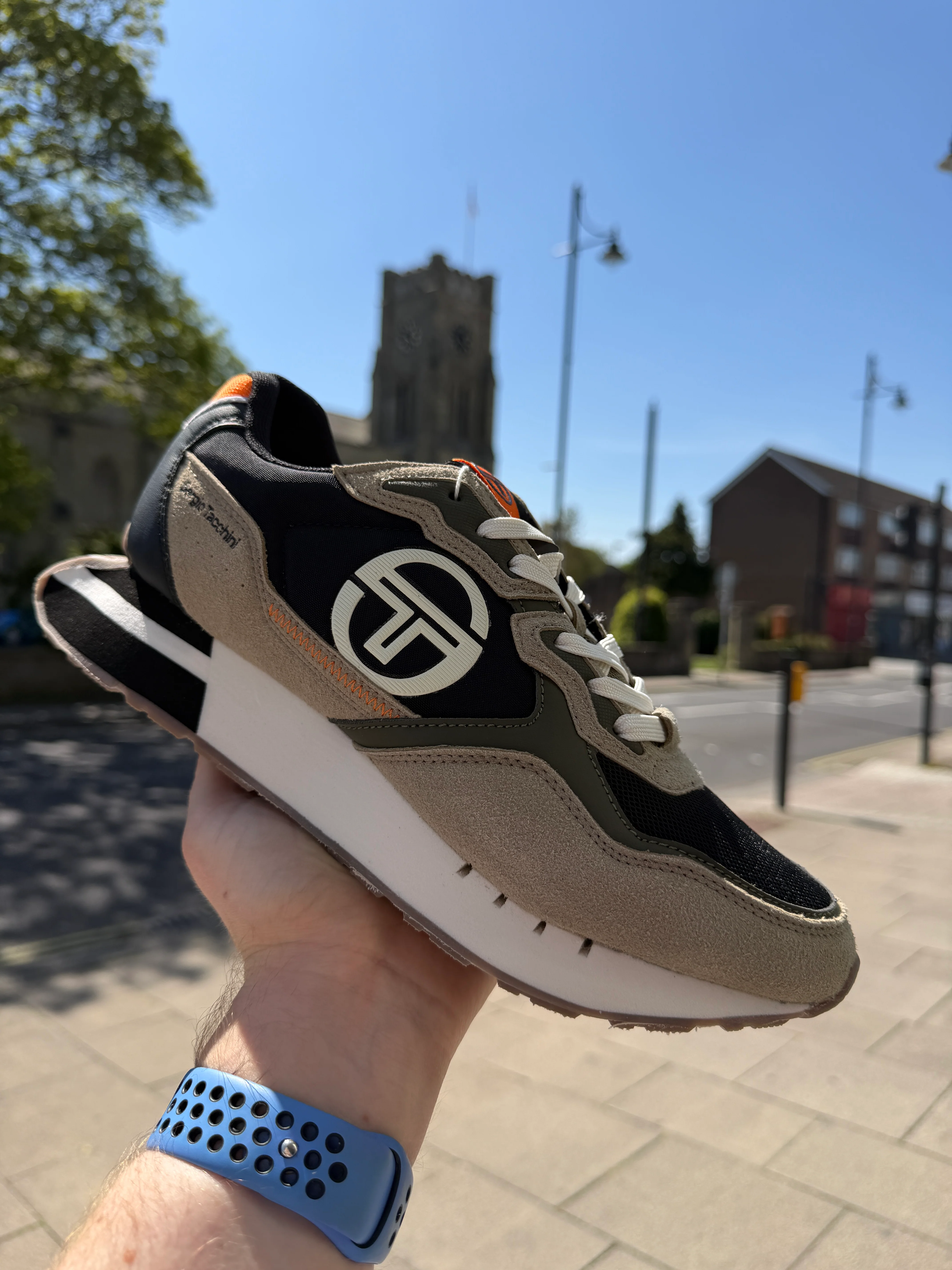 Sergio Udine Trainers - Black / Khaki 4935 - LIMITED EDITION - Image 5