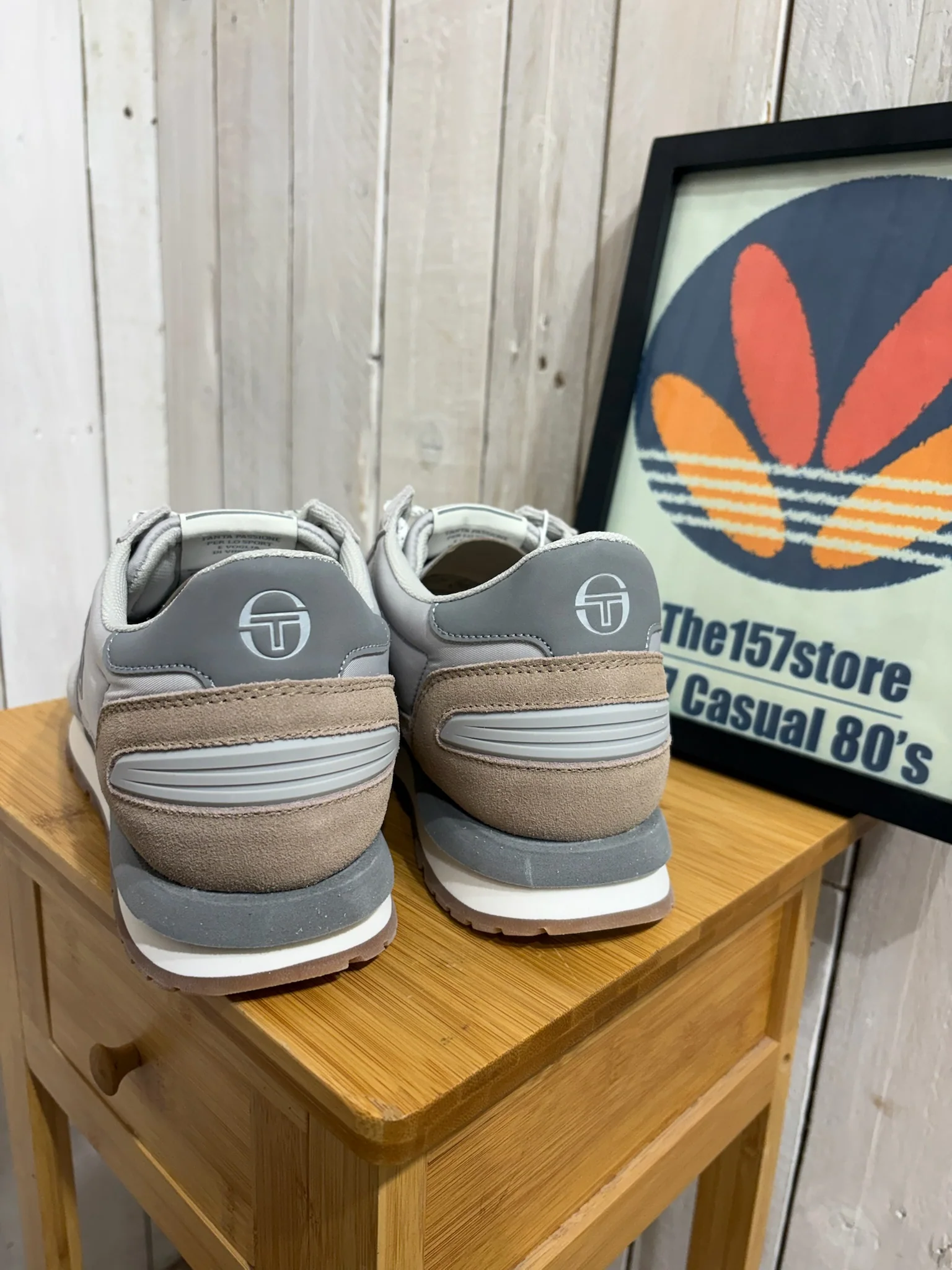 Sergio Tacchini Venezia Trainers - Light Grey Ice 1215 - Image 2