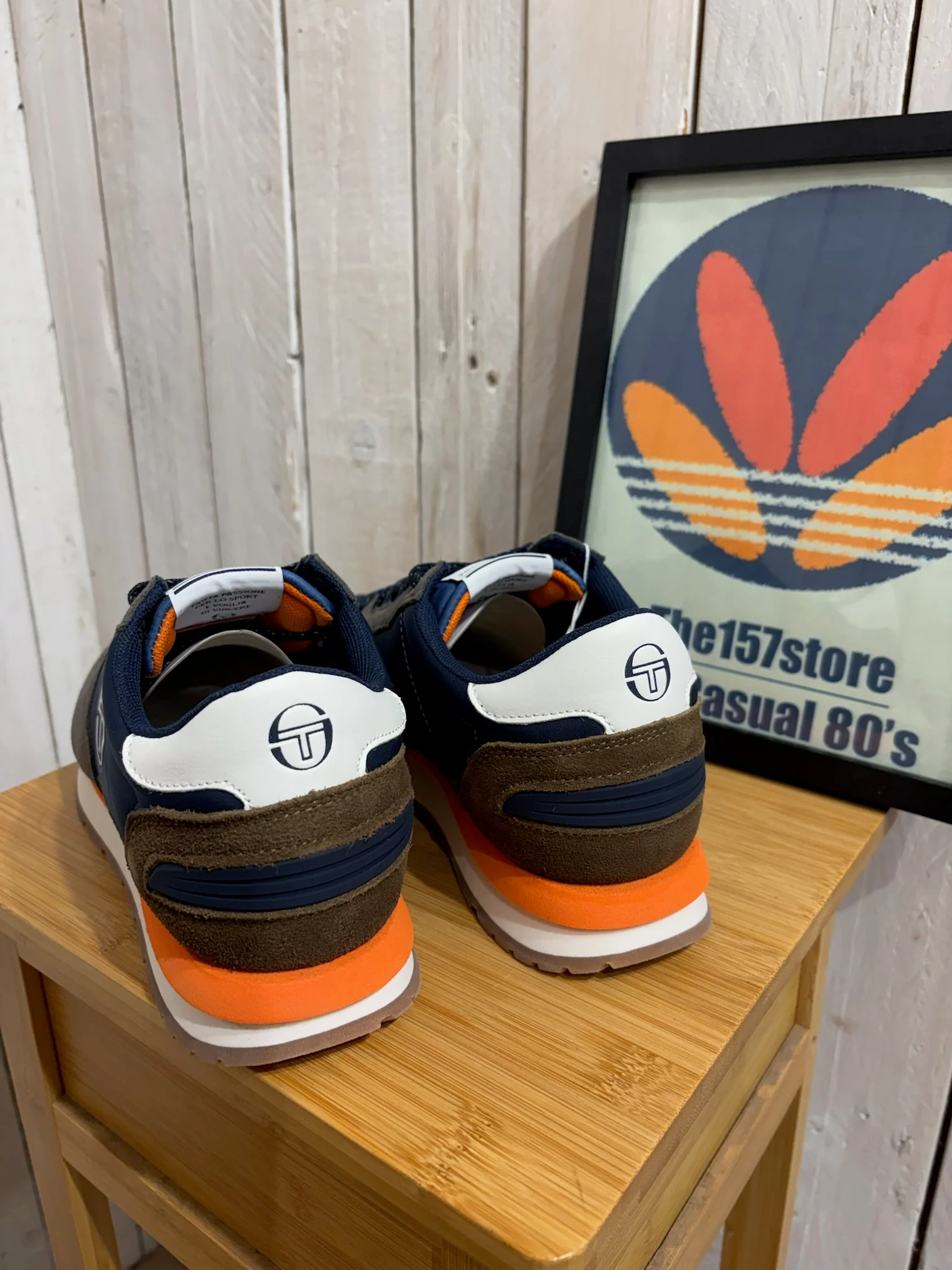 Sergio Tacchini Venezia Trainers - Navy Grey 0194 “Tanta Passione” - Image 5