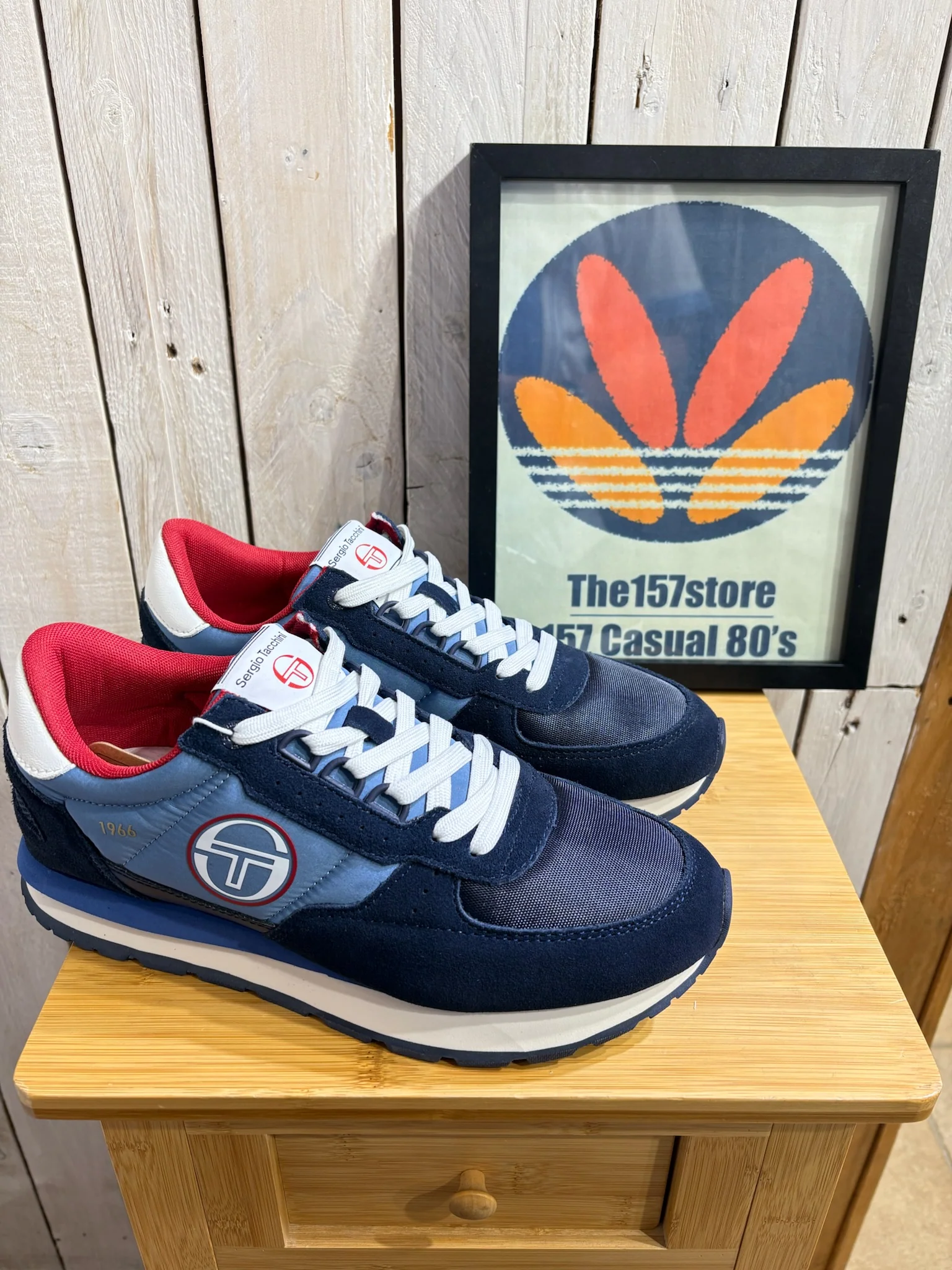 Sergio Tacchini Venezia '1966' Trainers - Navy/Light Navy 3496