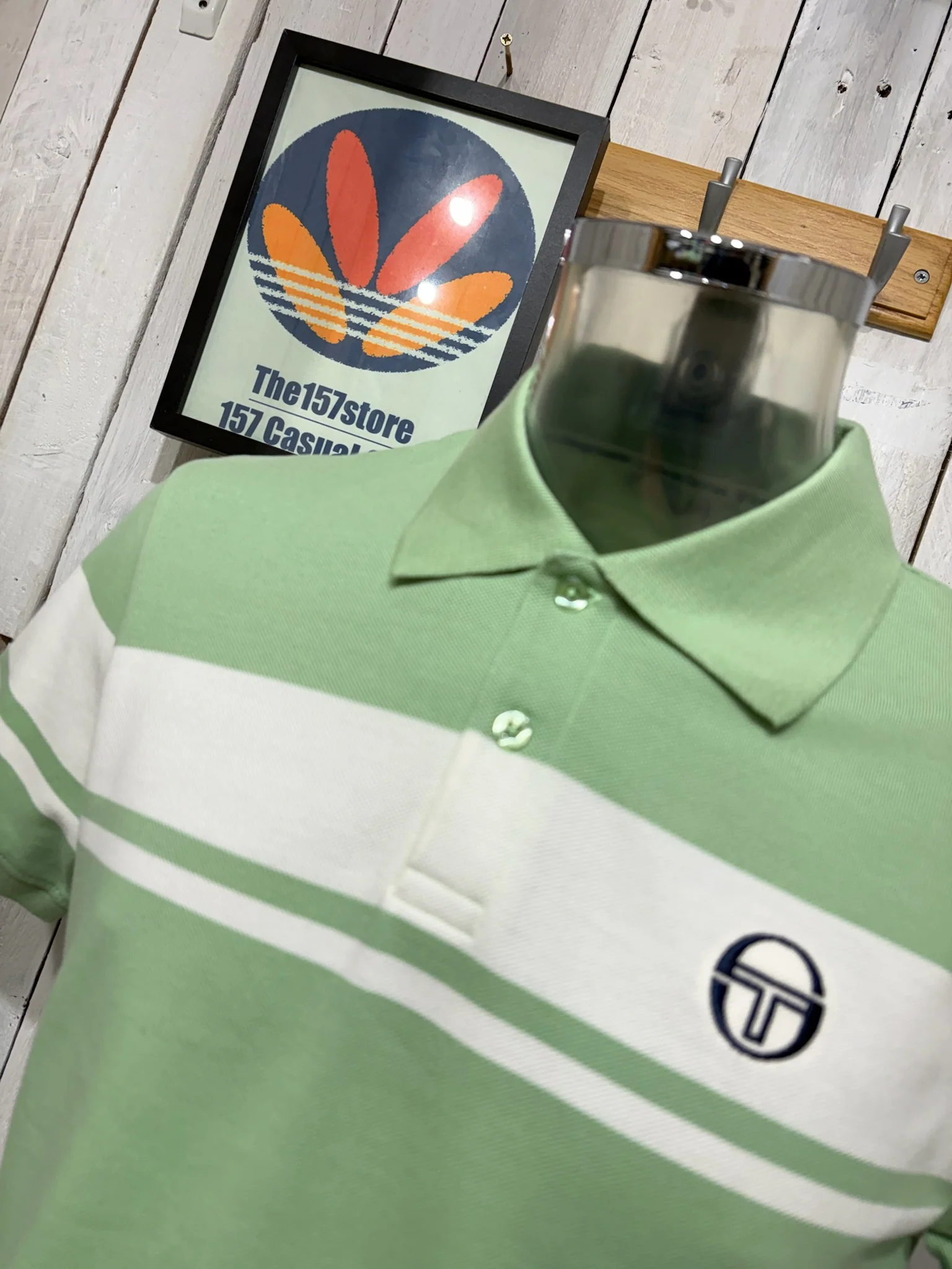 Sergio Tacchini Young Line Polo - Quiet Green - Image 2