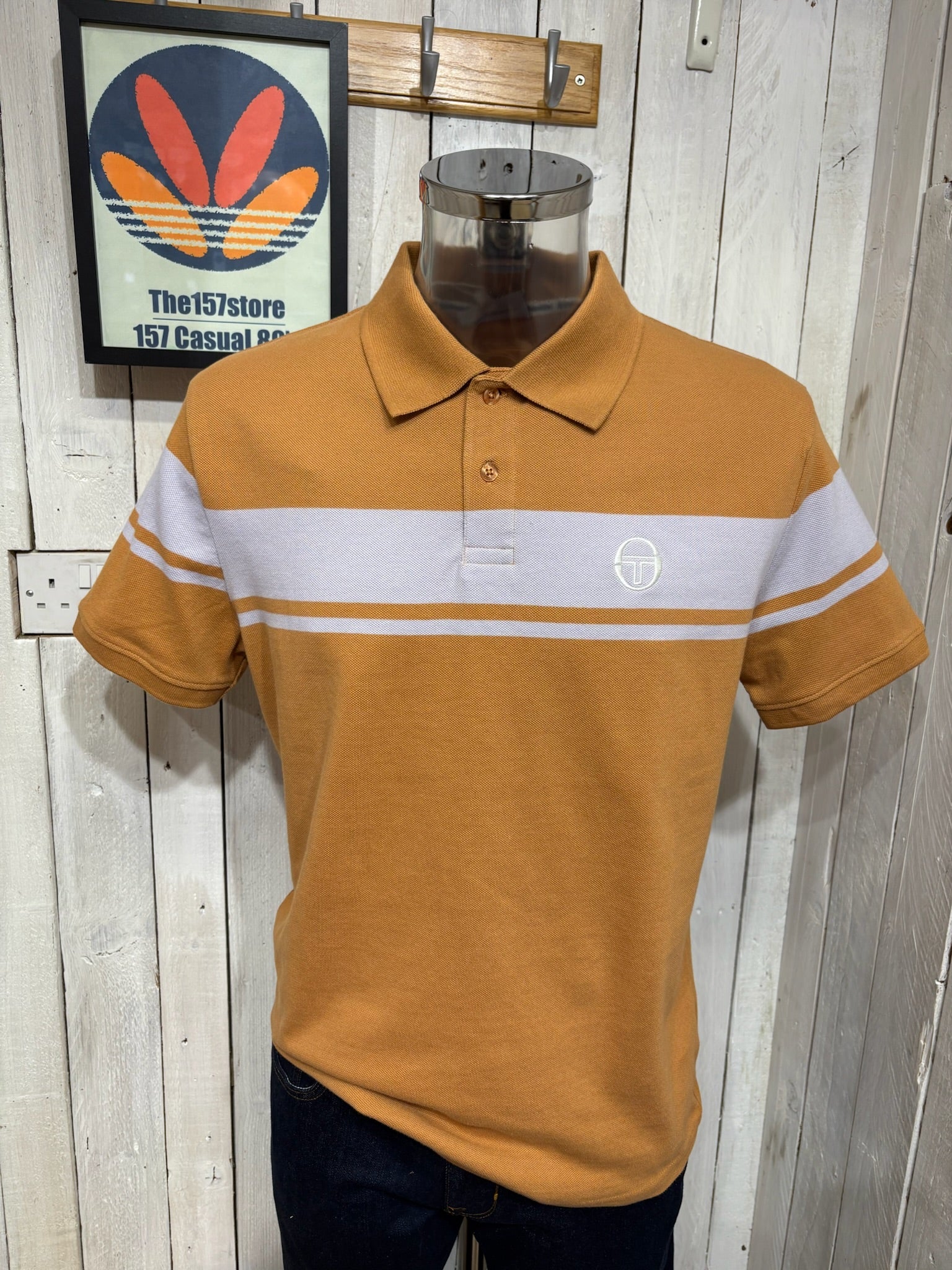 Sergio Tacchini Youngline Polo - Biscuit Thistle