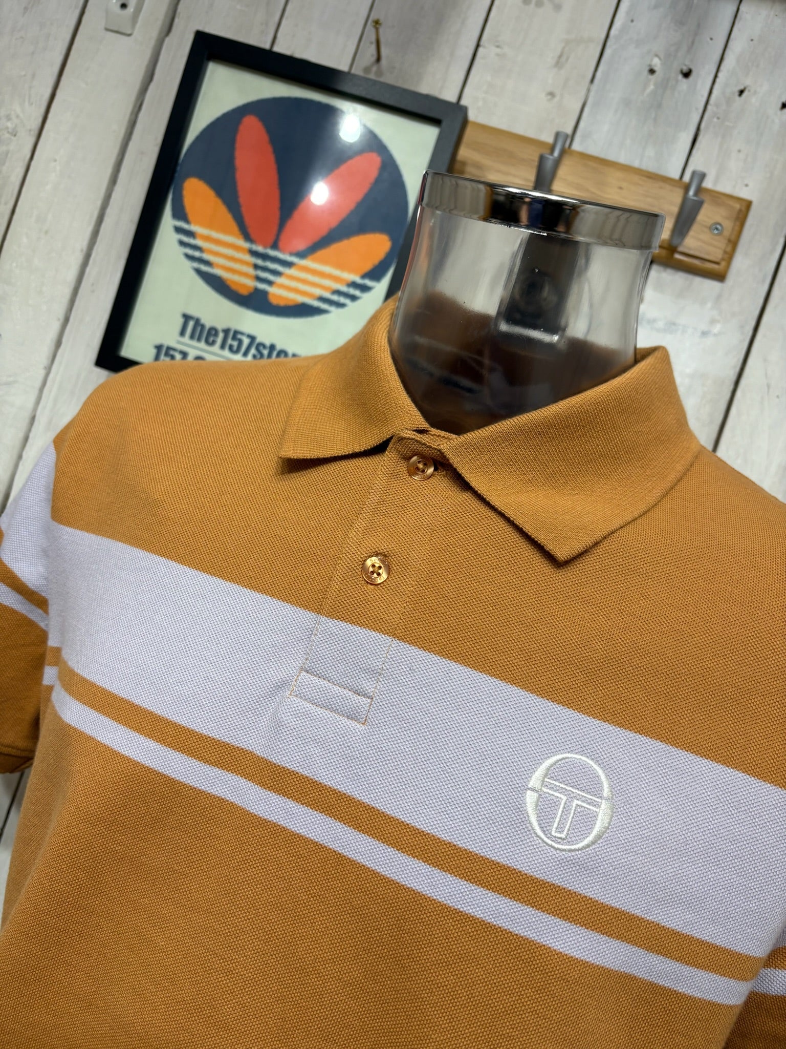 Sergio Tacchini Youngline Polo - Biscuit Thistle - Image 2