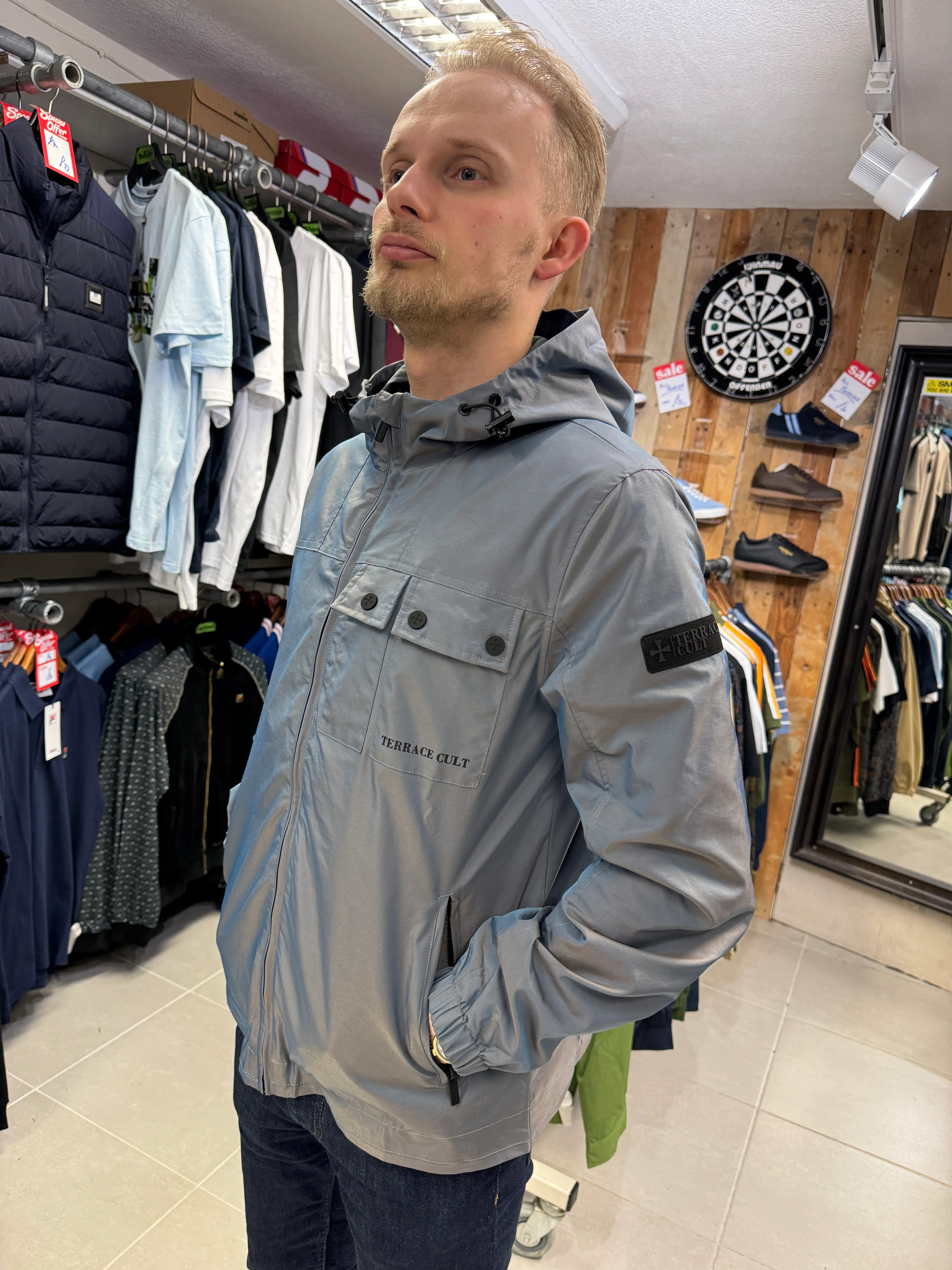 Terrace Cult Malamore 1.57 Jacket - Grey Tonic (Exclusive) - Image 2