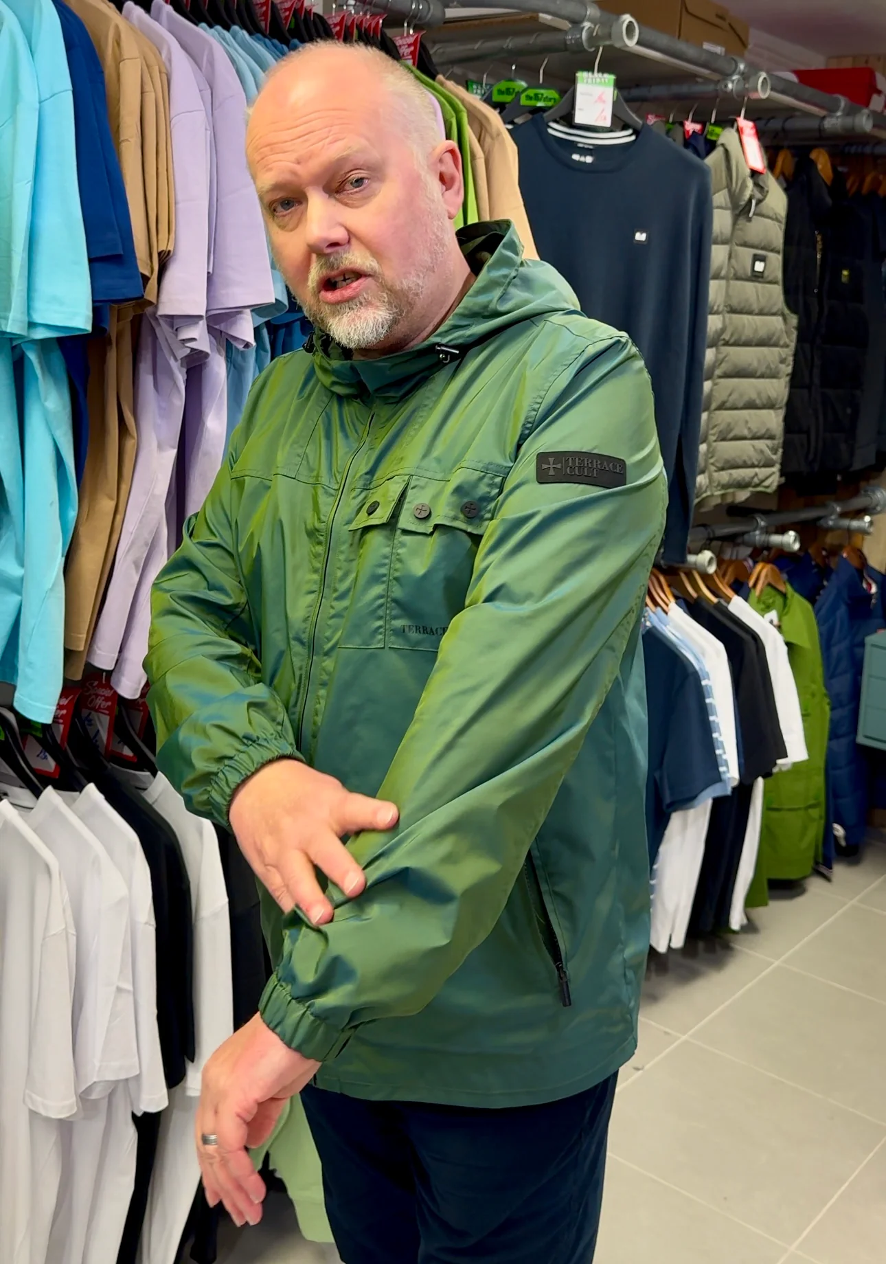 Terrace Cult Malamore 2.0 Jacket - Tonic Green