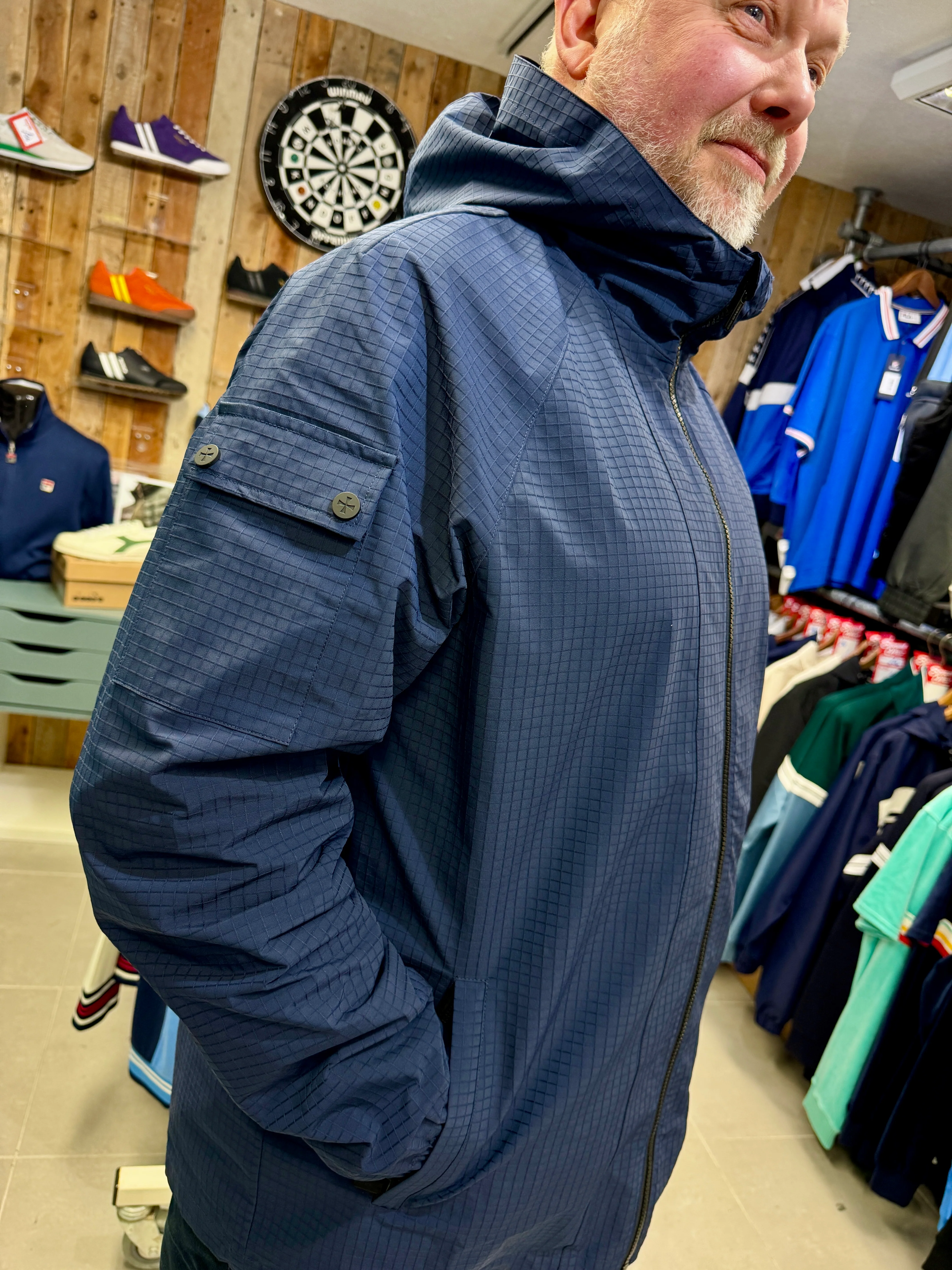 Terrace Cult Toto Jacket - New Navy - Image 4