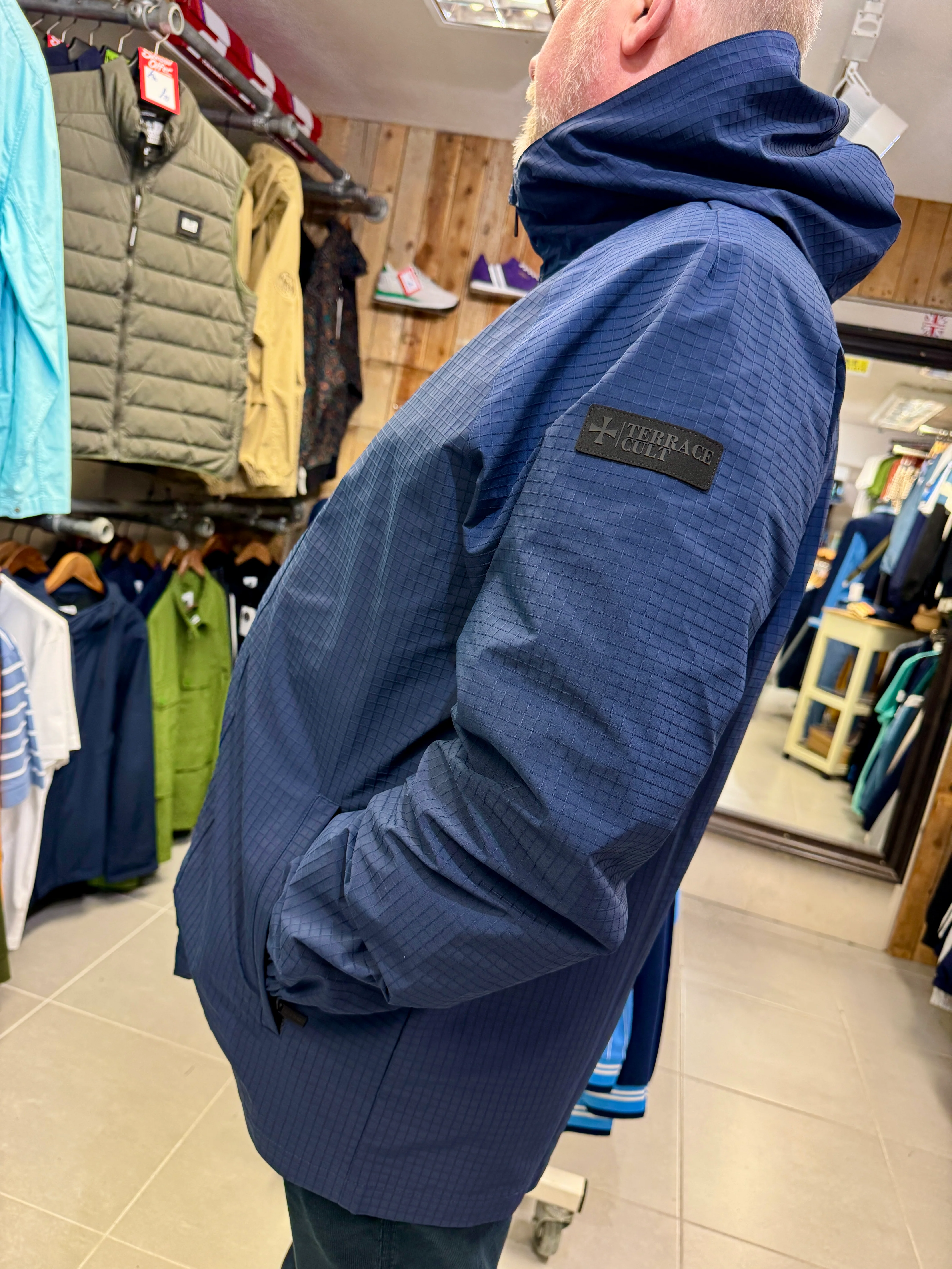 Terrace Cult Toto Jacket - New Navy - Image 5