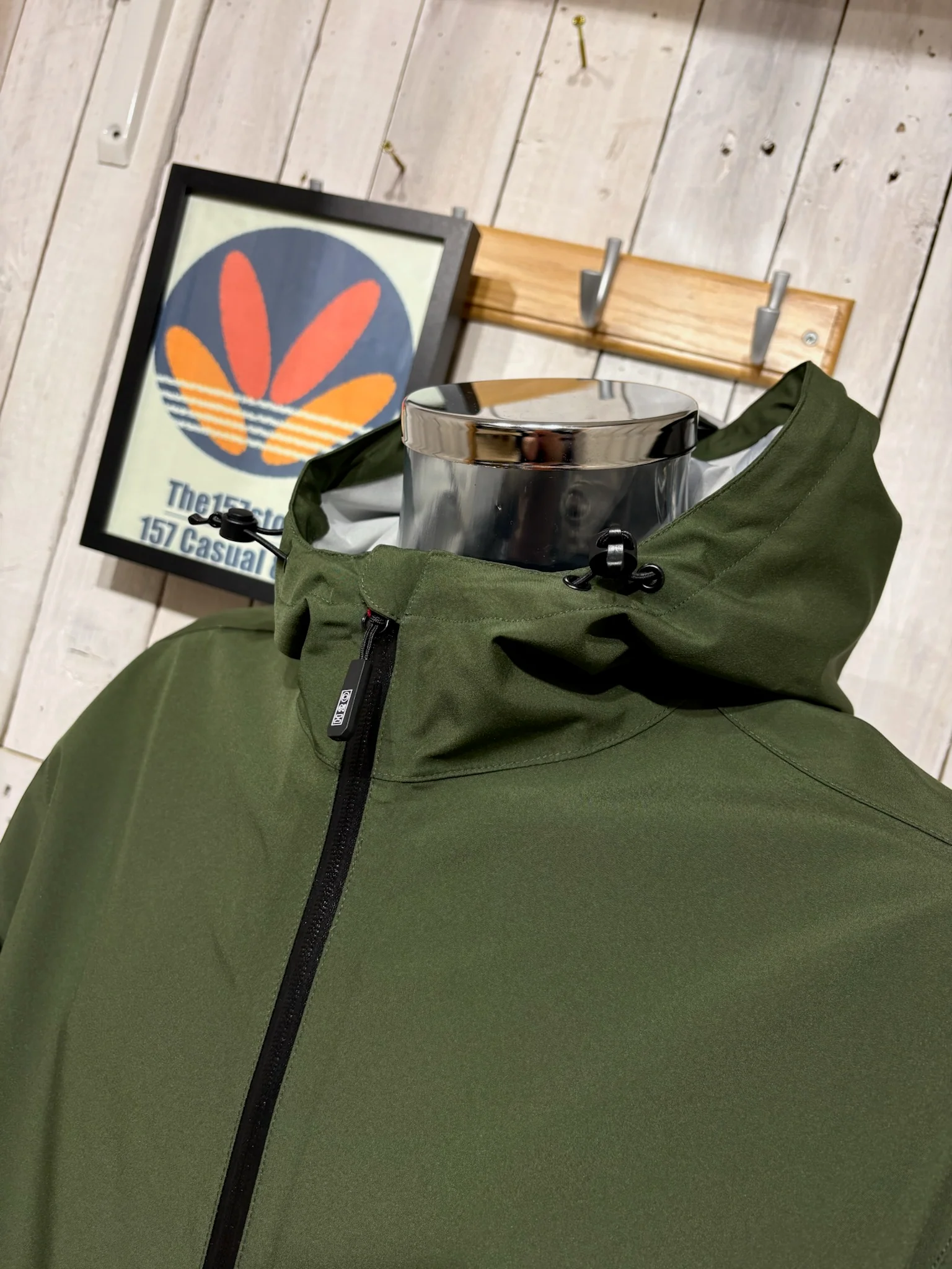 The Bornholm Jacket by H2O Denmark - Army (3x Waterproof, 6x Breathable) - Image 4