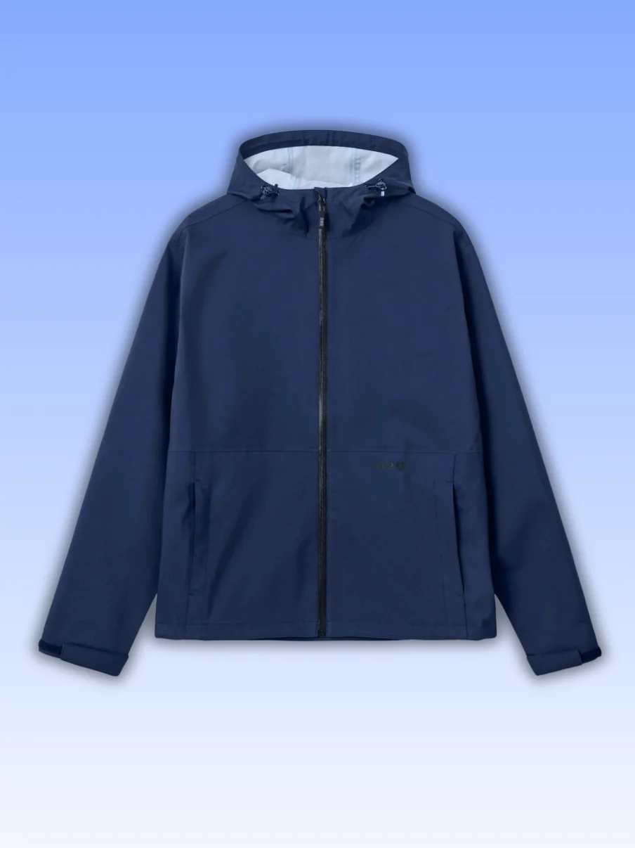 The Bornholm Jacket by H2O Denmark - Navy (3x Waterproof, 6x Breathable) - Image 4