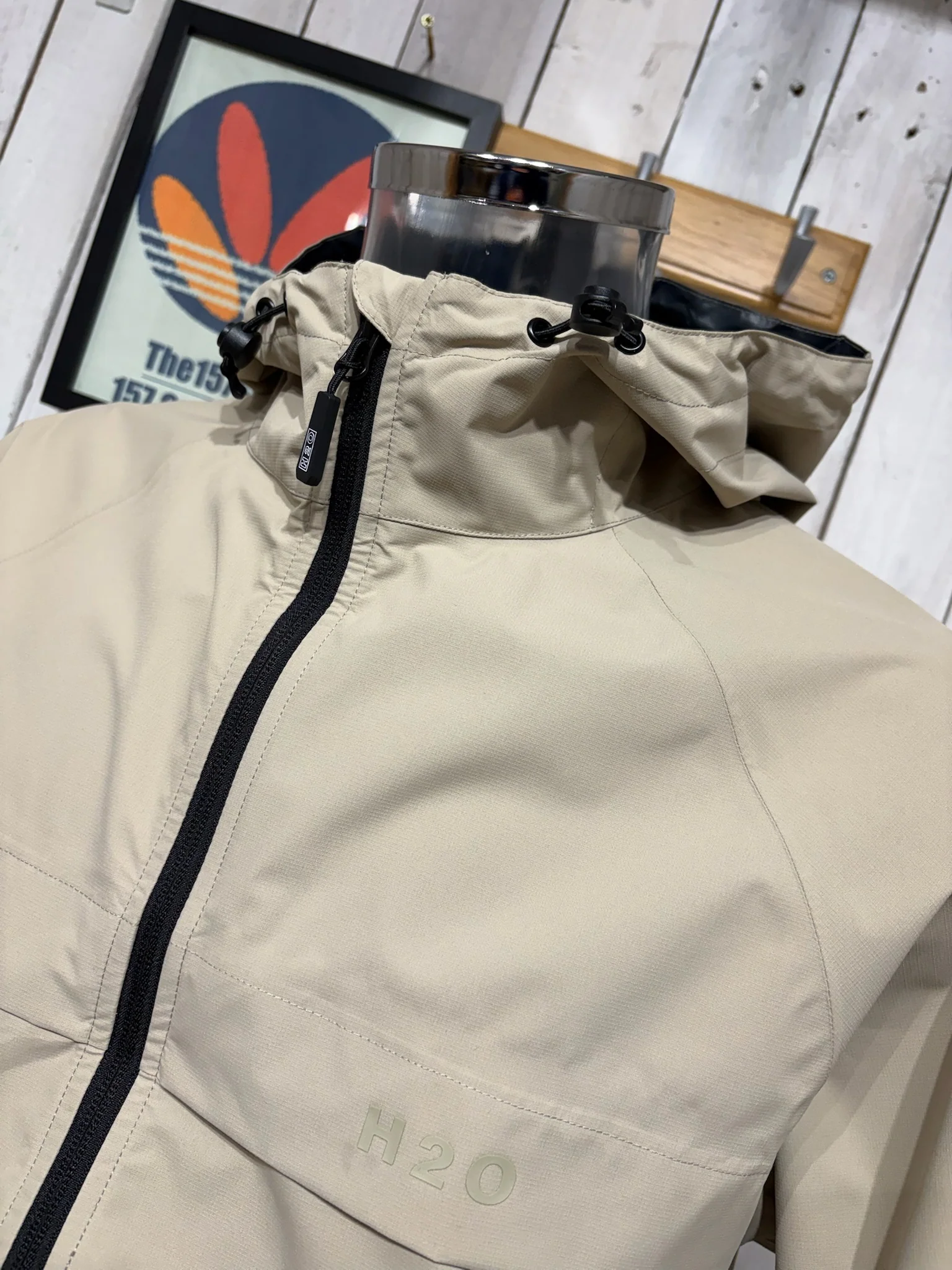 The Rømø Jacket by H2O Denmark - Warm Grey - Image 2