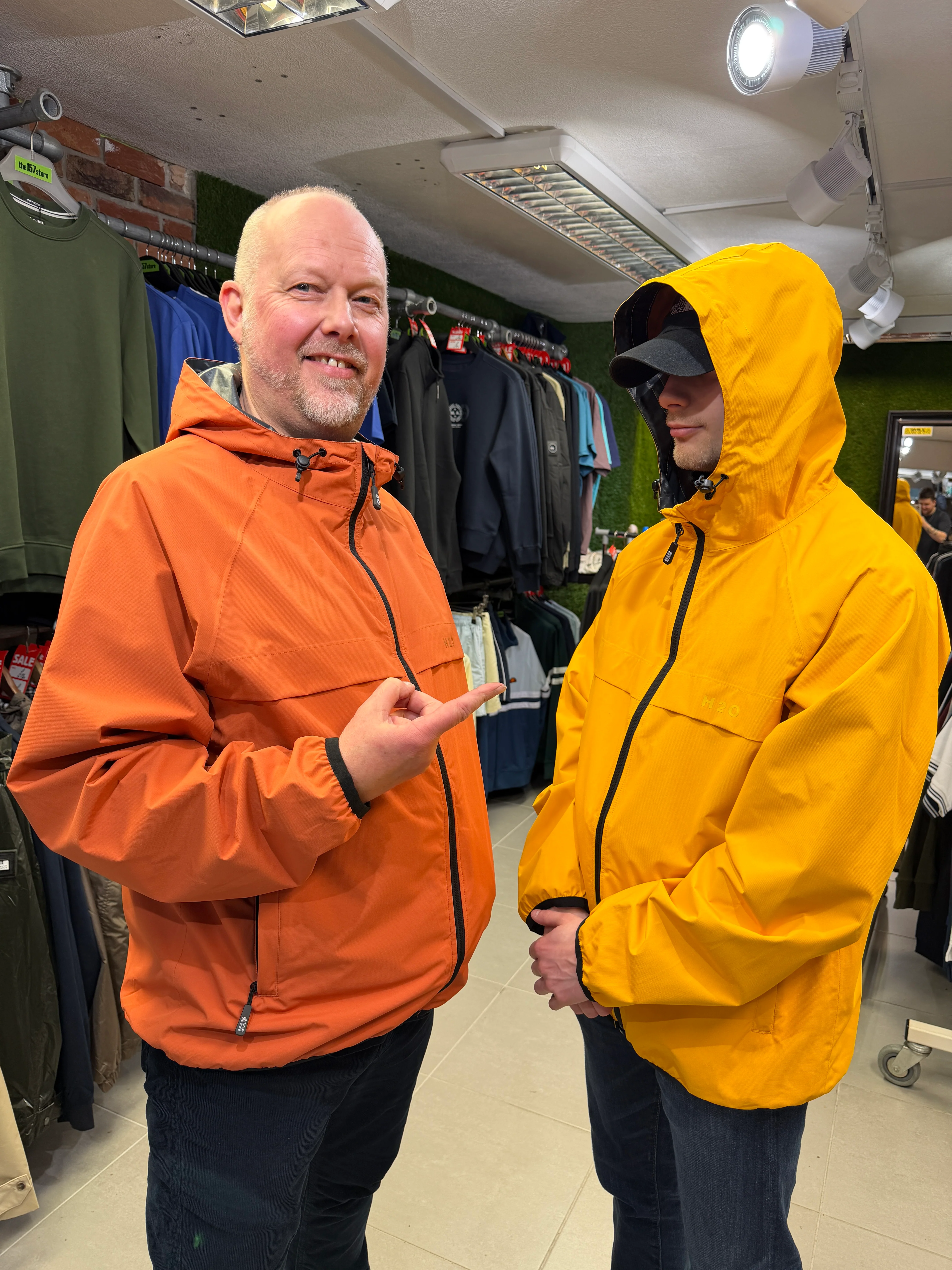 The Rømø Jacket by H2O Denmark - Apricot - Image 19