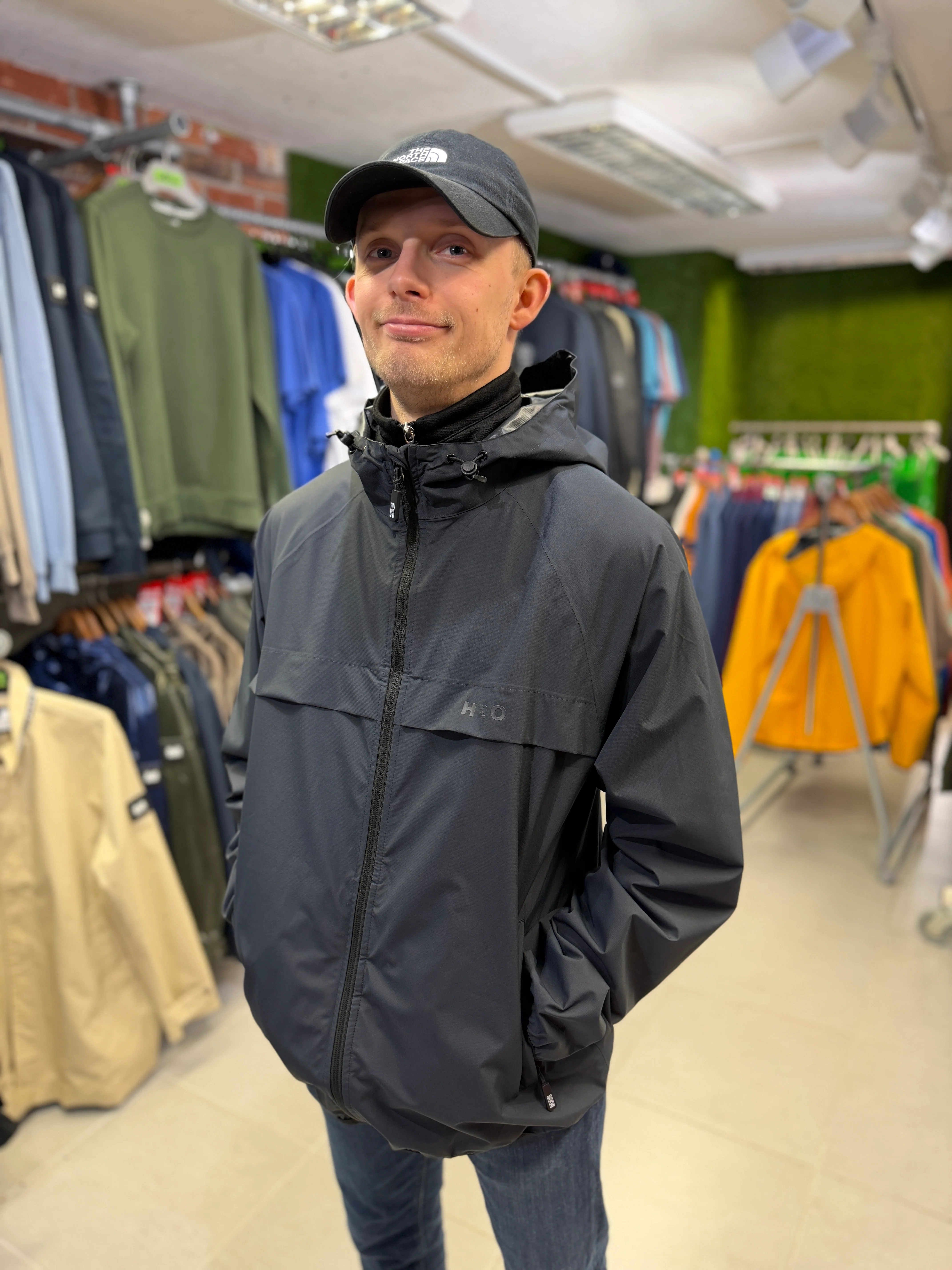 The Rømø Jacket by H2O Denmark - Navy - Image 3