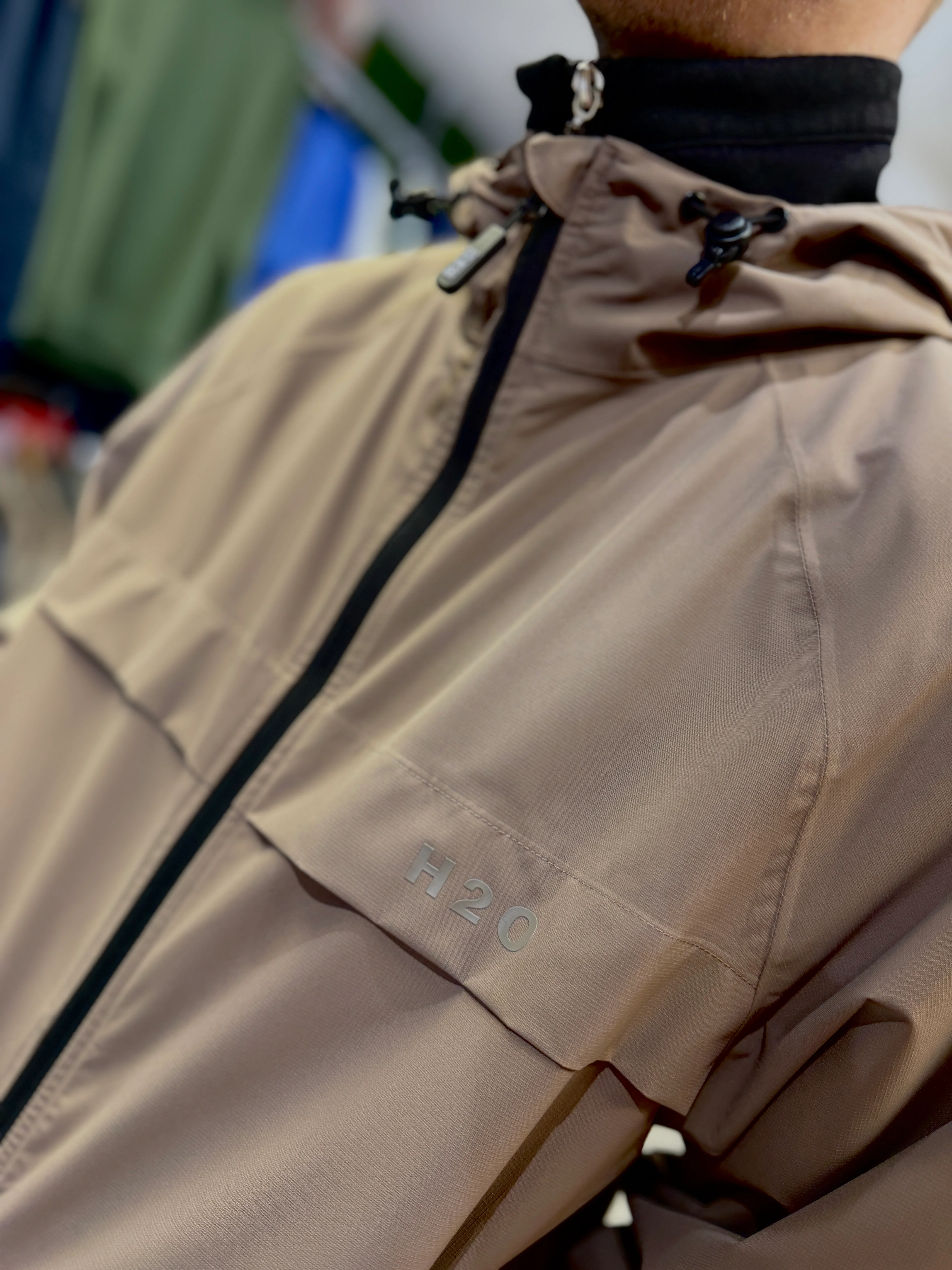 The Rømø Jacket by H2O Denmark - Dusty Oak - Image 16