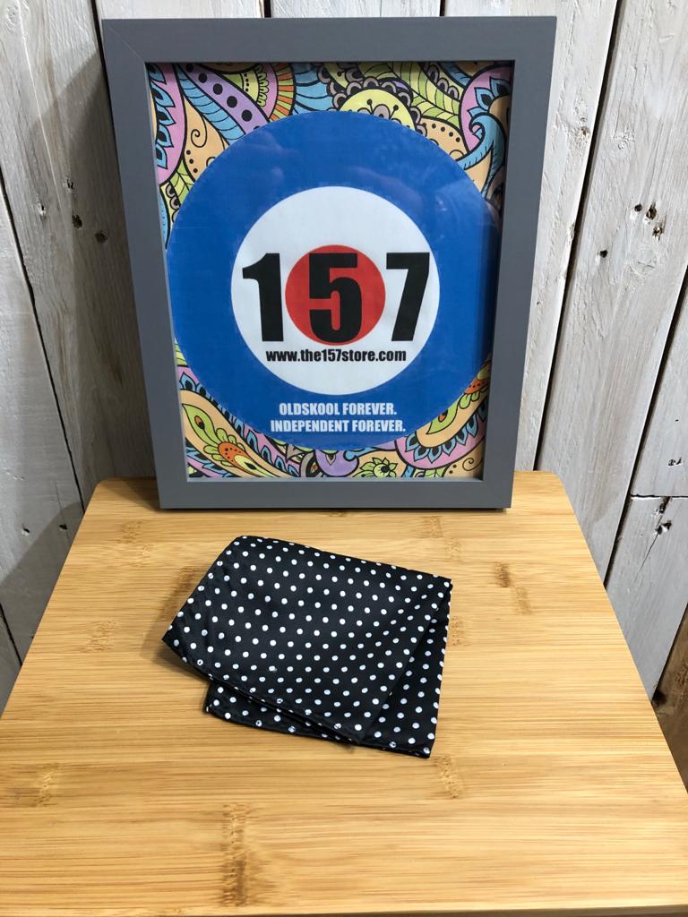 The157store Pocket Square - Black Polka - Image 4