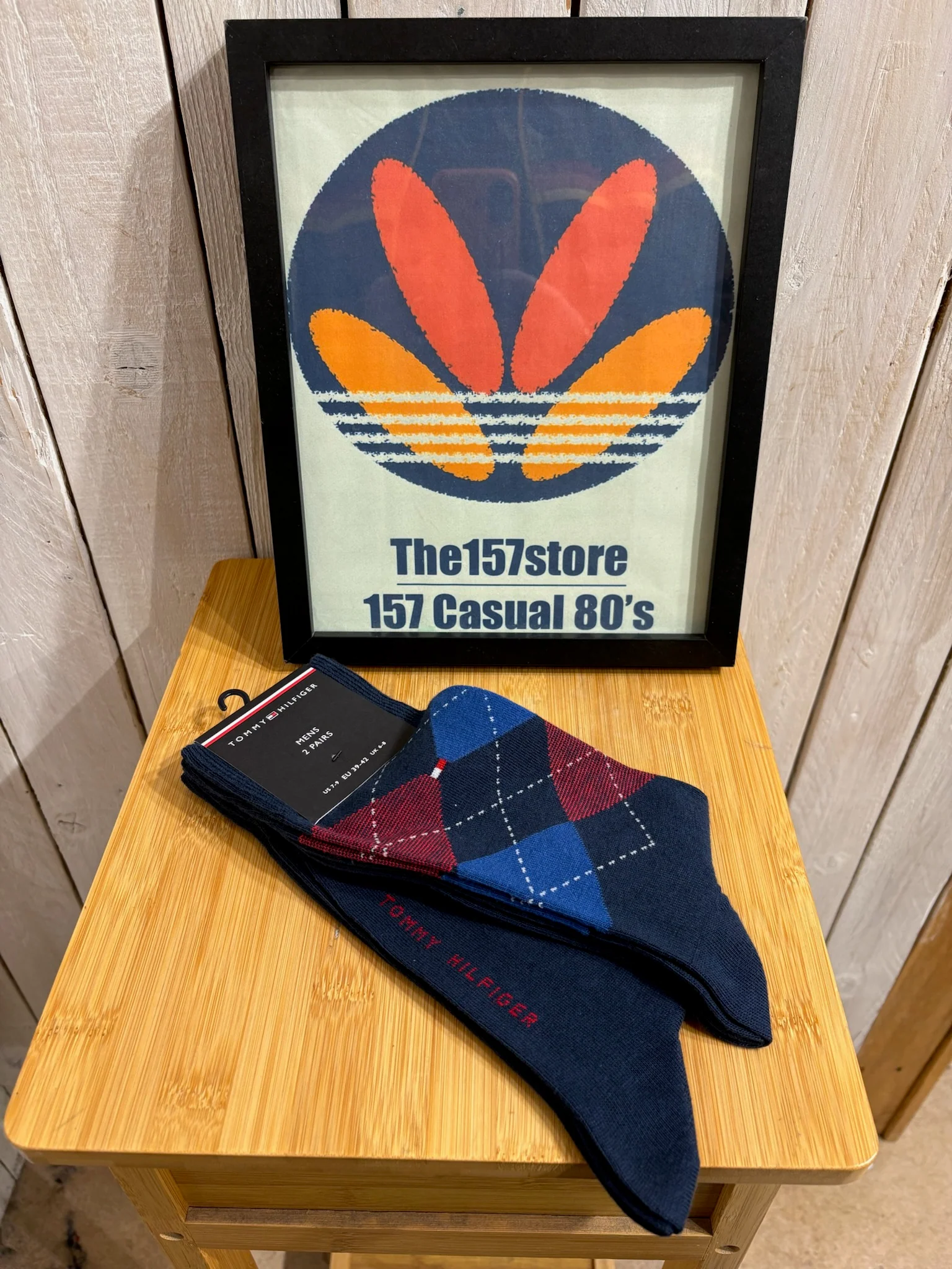 Tommy Hilfiger Argyle Socks - 2 Pack - Tommy Original