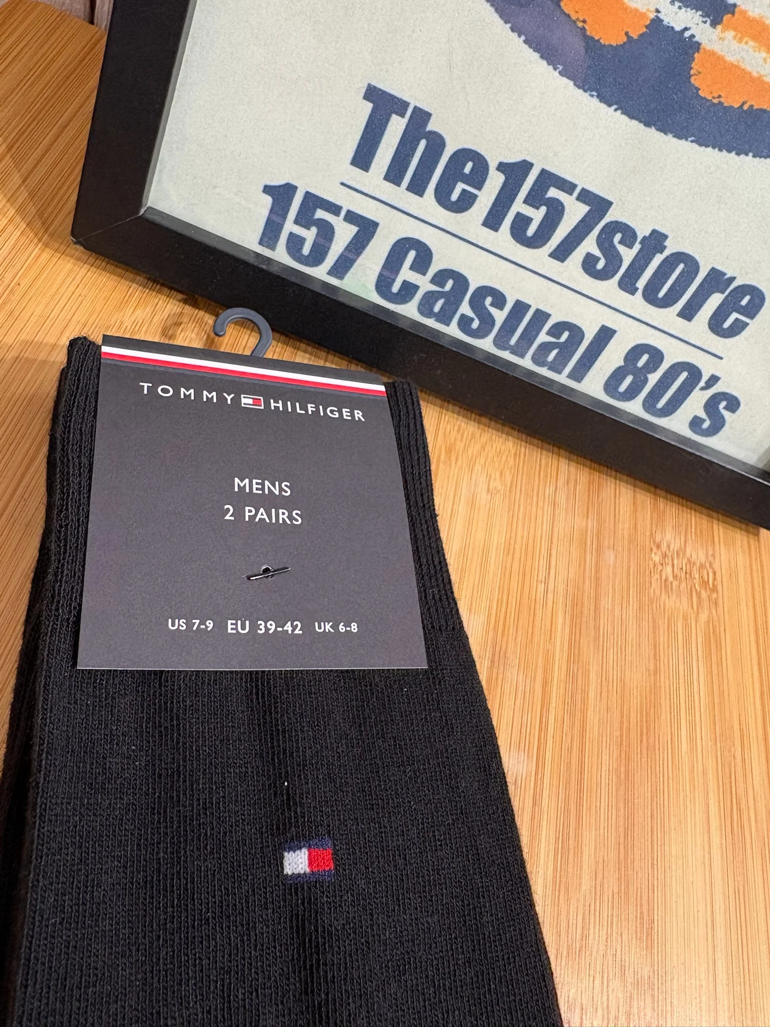 Tommy Hilfiger Classic Socks - 2 Pack - Black - Image 3