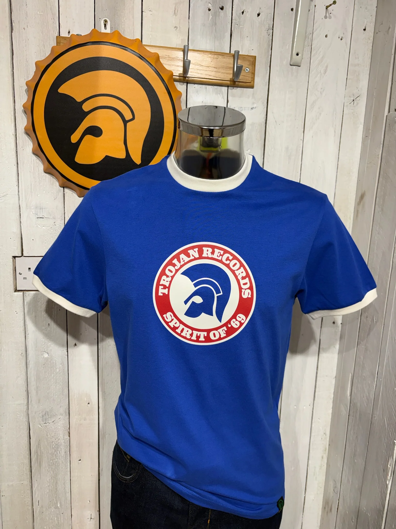 Trojan Italia Spirit of '69 Tee - Cobalt